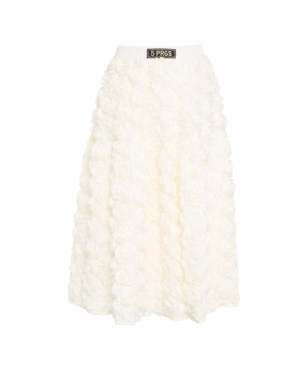 Midi skirt with appliqués Product Image