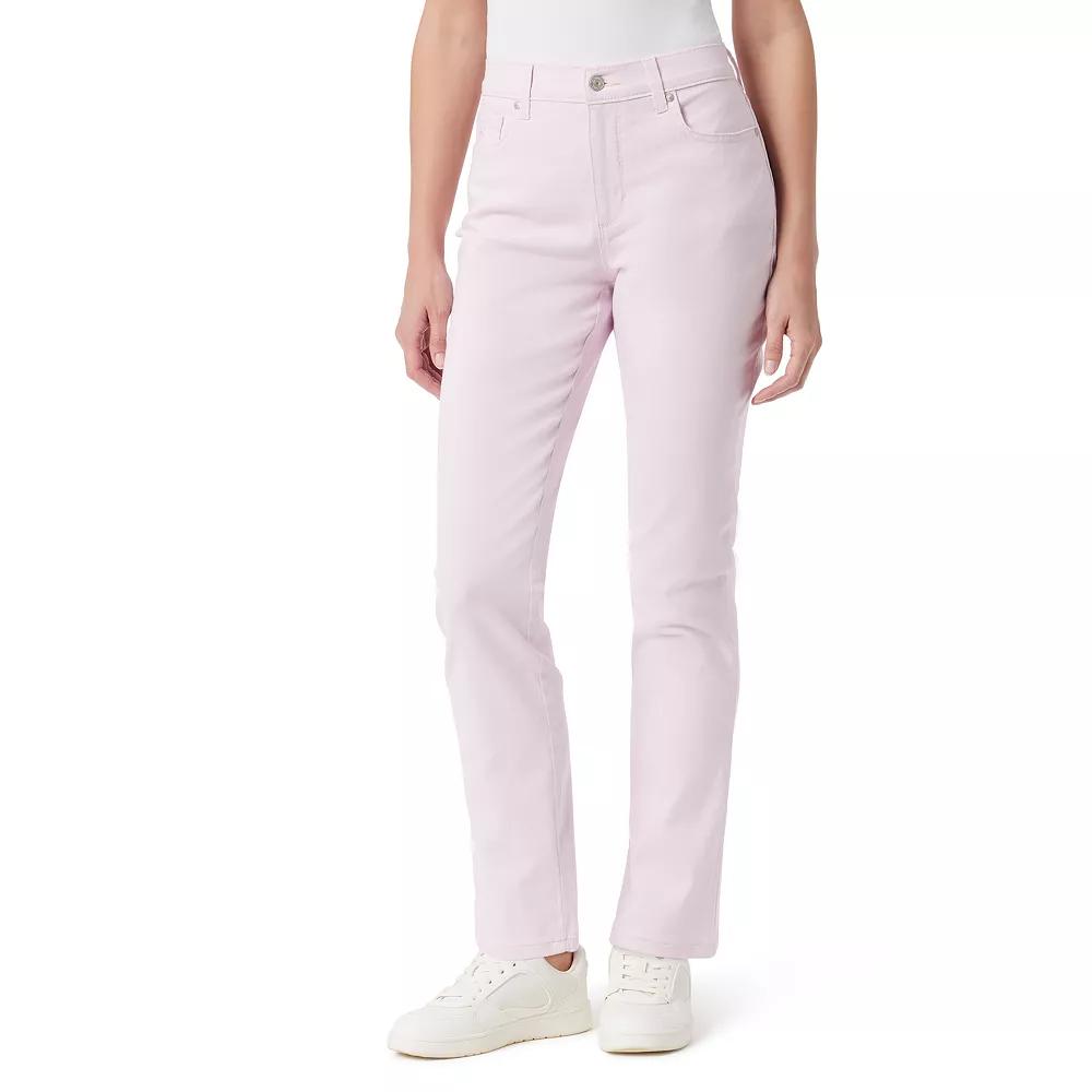 Women's Gloria Vanderbilt Amanda Classic Jeans, Size: 12 T/Large, Soft Peony Product Image