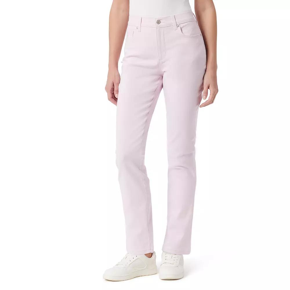 Women's Gloria Vanderbilt Amanda Classic Jeans, Size: 12 T/Large, Soft Peony Product Image