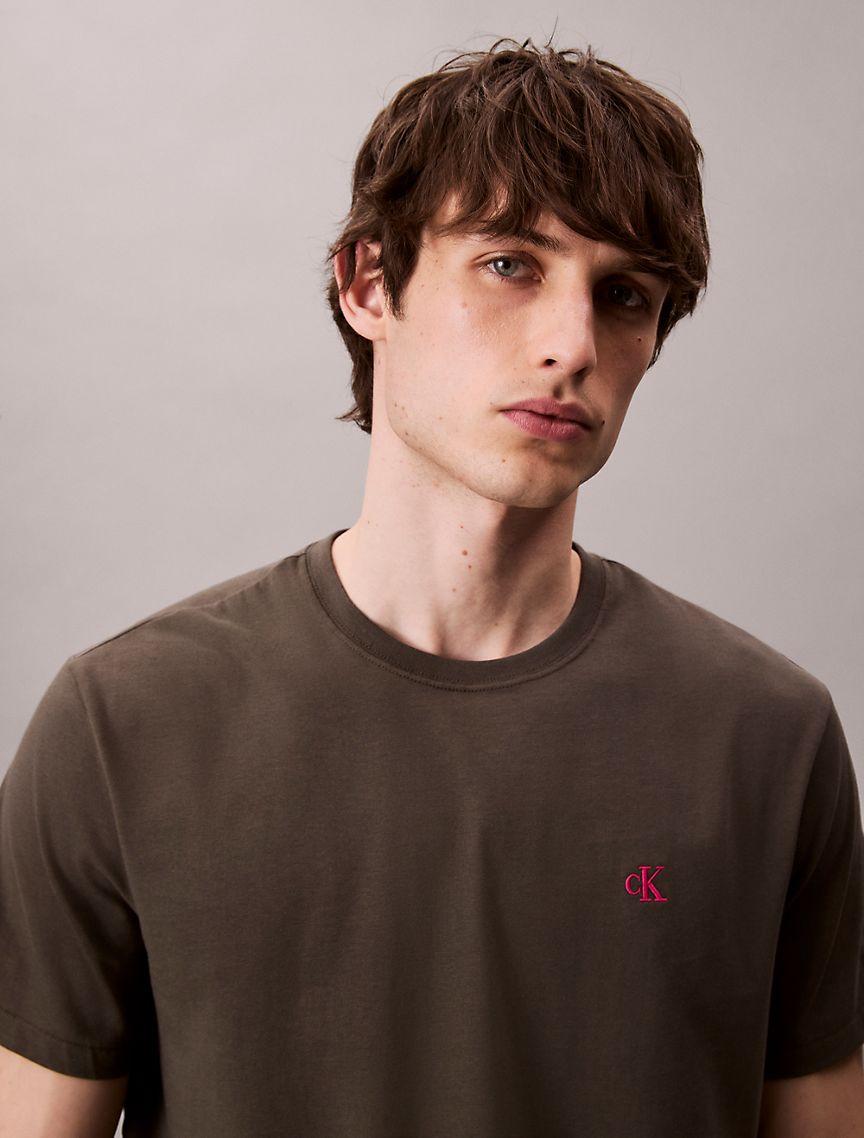 Embroidered Monogram Logo Relaxed T-Shirt Product Image