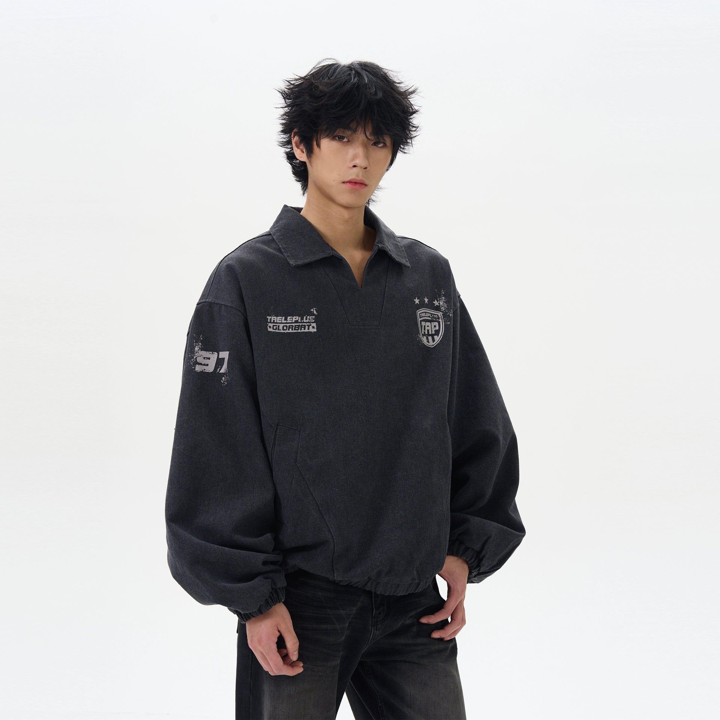 RT No. 12260 COLLAR SPORT SWEATER Product Image