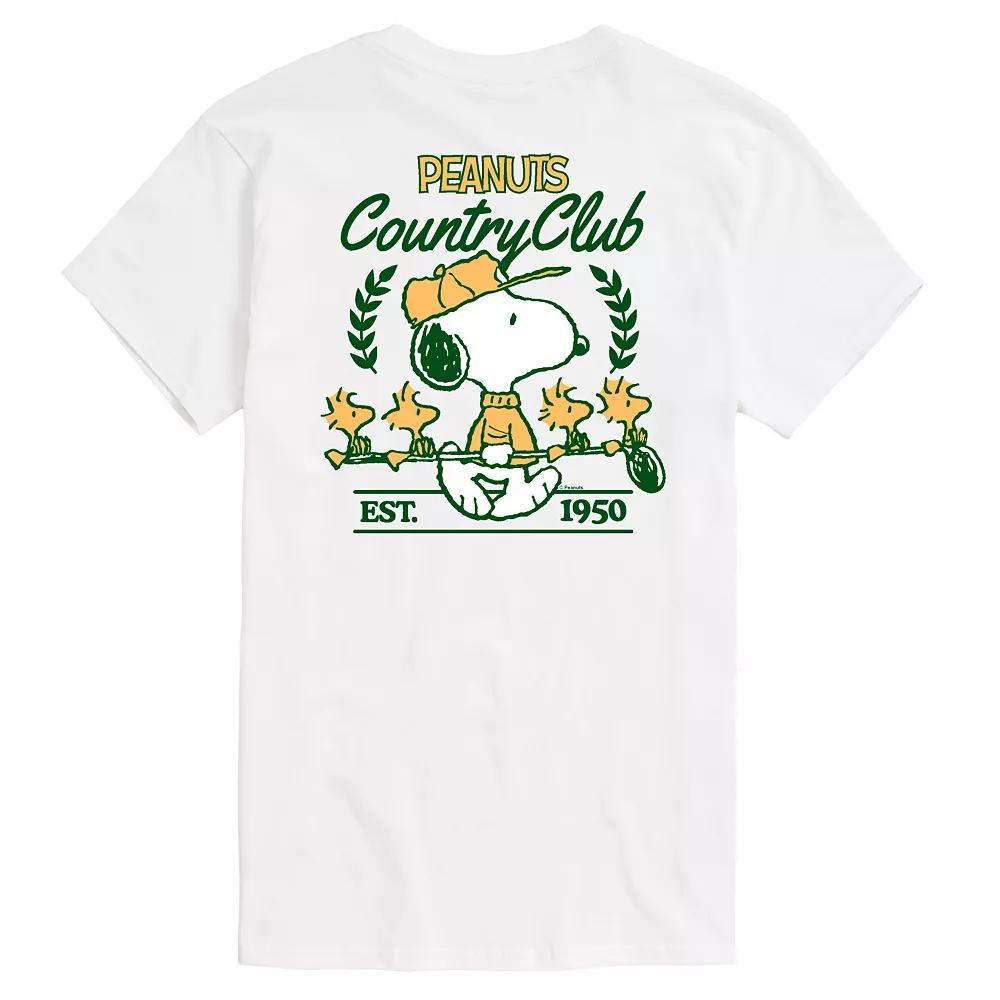Big & Tall Peanuts Snoopy Country Club Graphic Tee, Men's,  Product Image