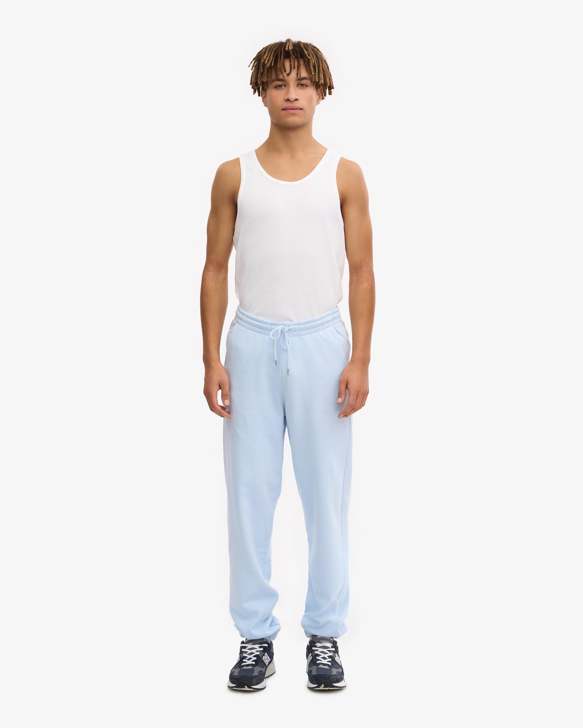 Organic Sweatpants - Sky Blue Product Image