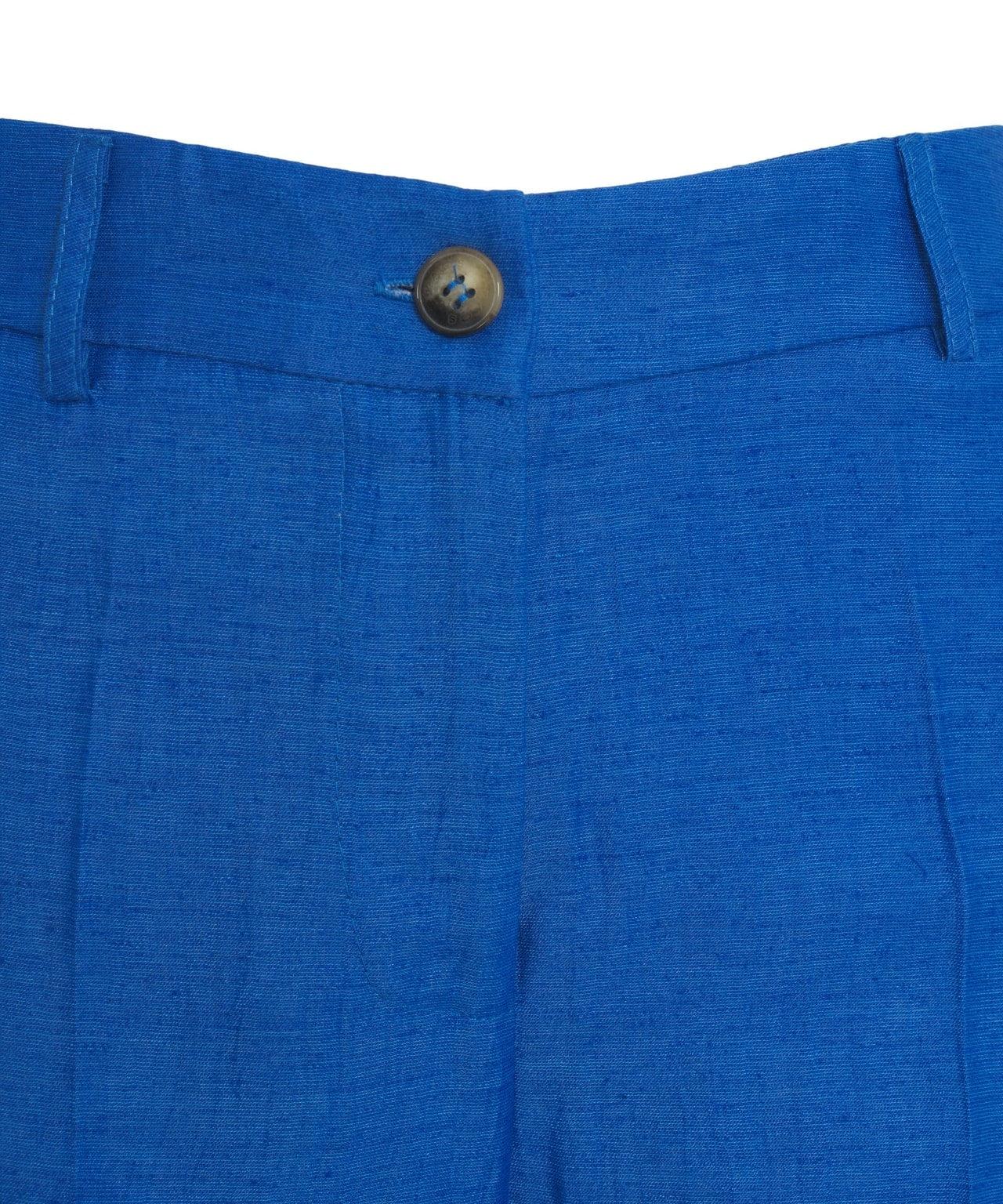 Wide leg pants in linen Product Image