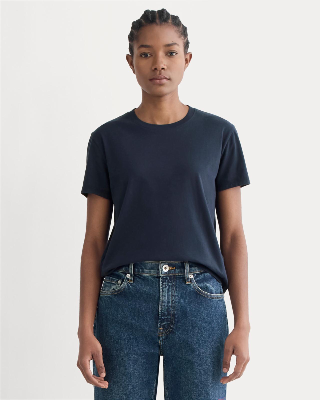 Womens Box-Cut T-Shirt in Essential Cotton by Everlane Product Image