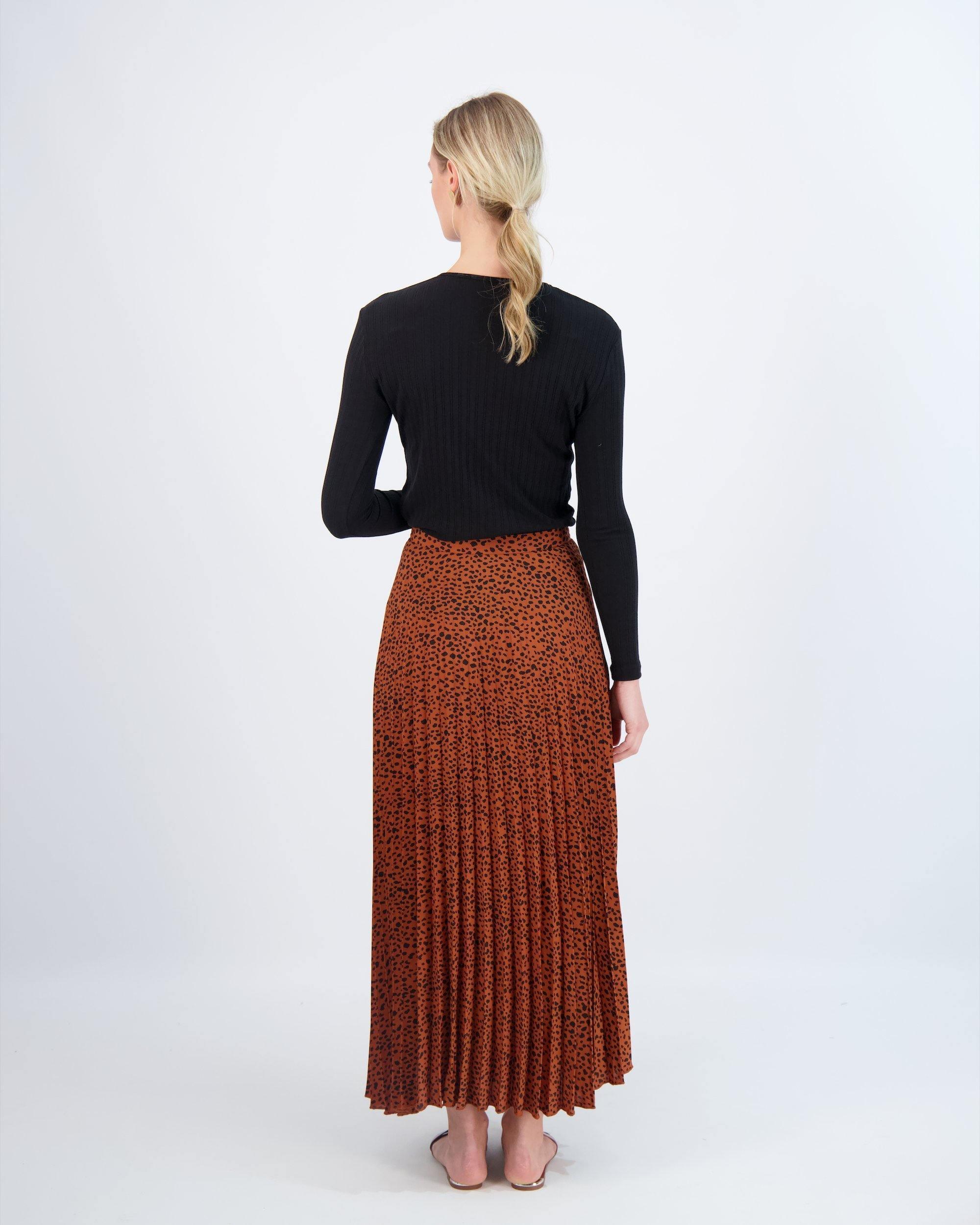 Pashmina Rib Crew Neck Tee Product Image