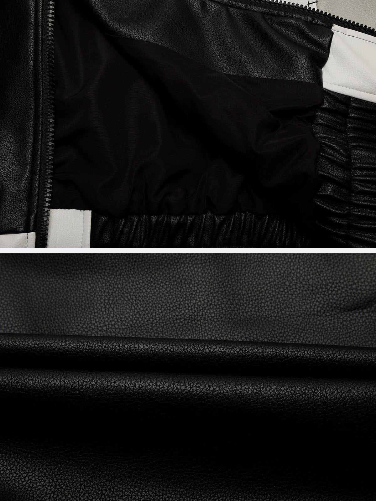 Aelfric Eden Color Block Racing Jacket Product Image