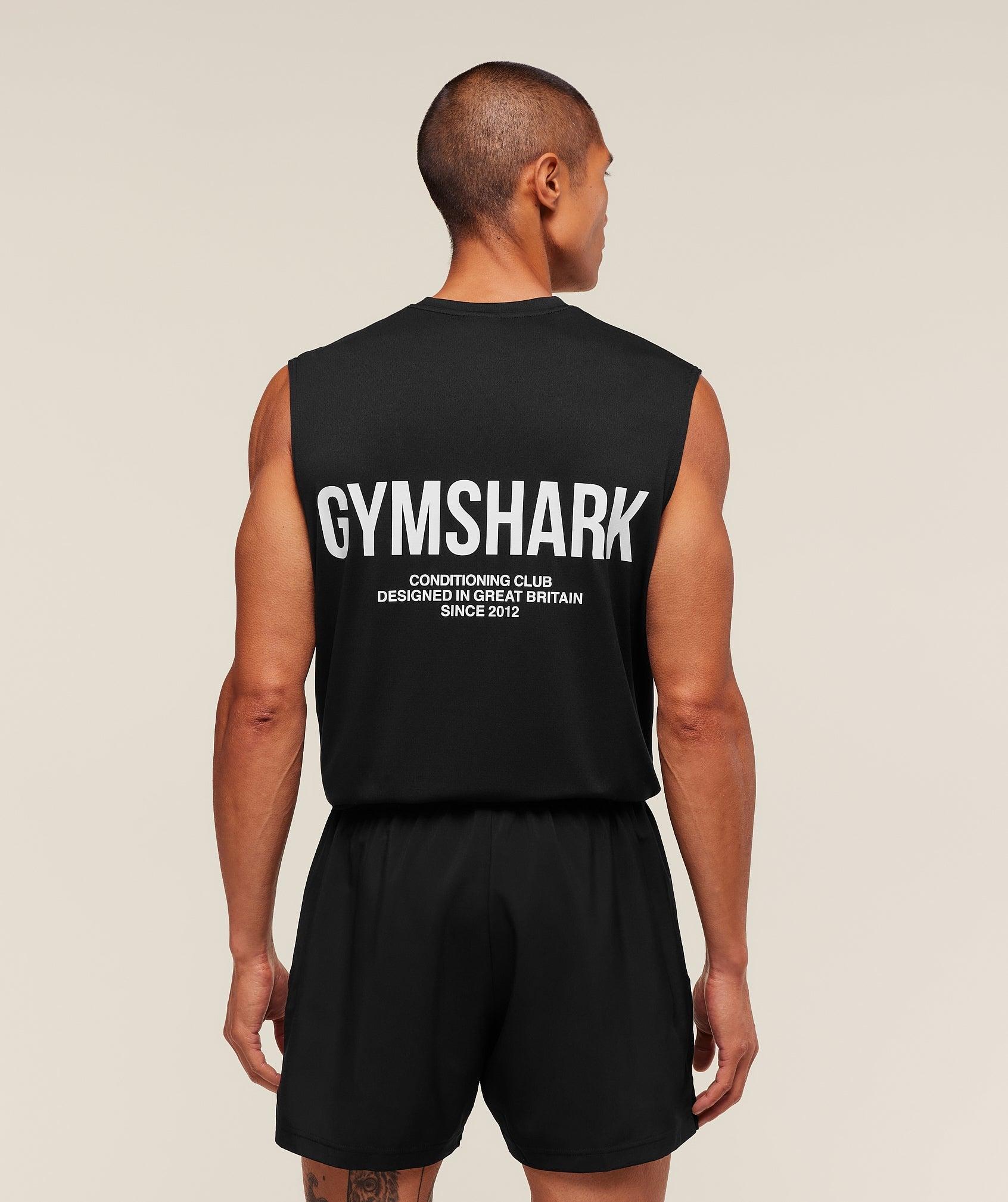 Gymshark Conditioning Club Tank - Black Male Product Image
