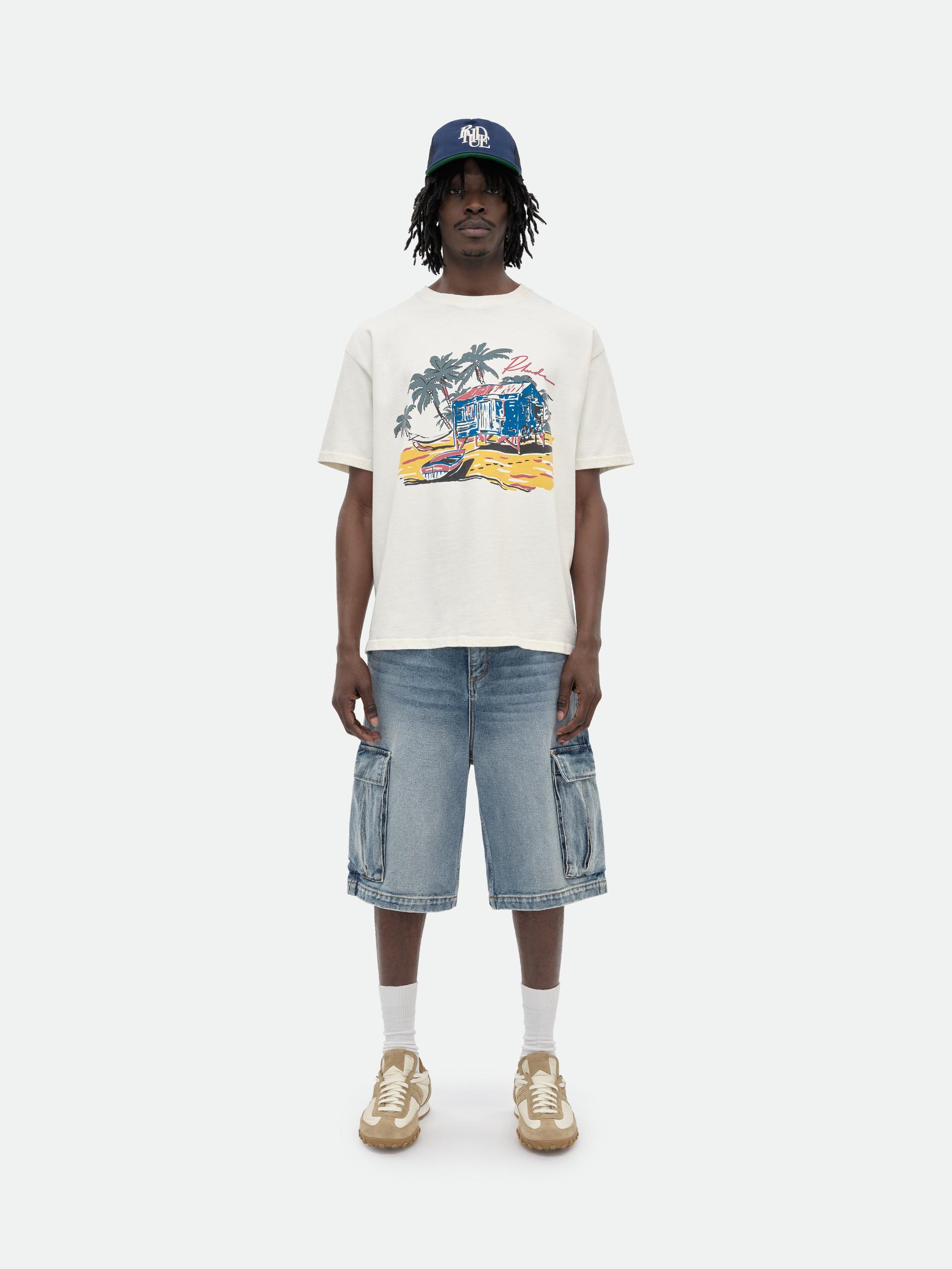 RHUDE BEACH SIDE TEE Male Product Image