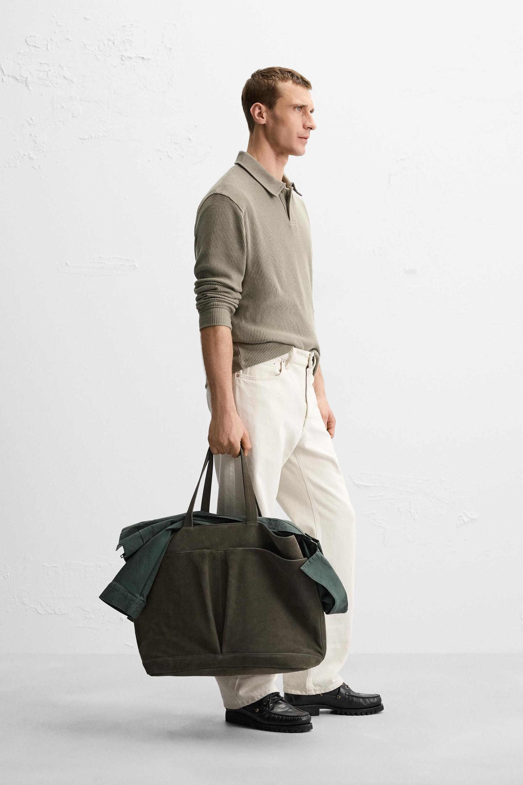 TEXTURED RIBBED POLO Product Image