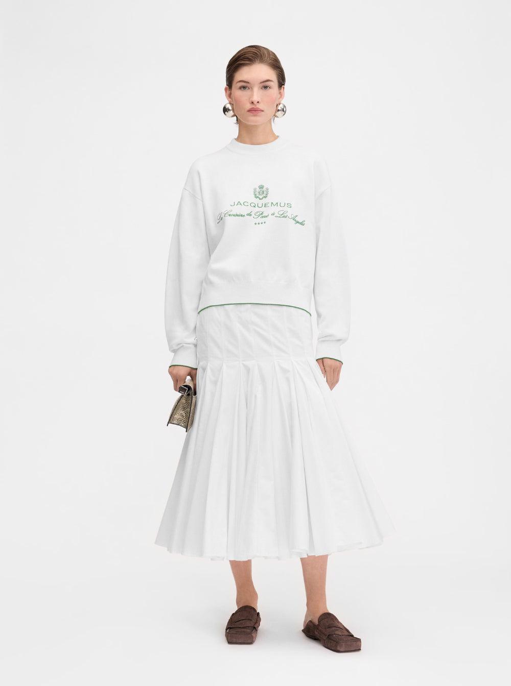 logo-embroidered sweatshirt Product Image