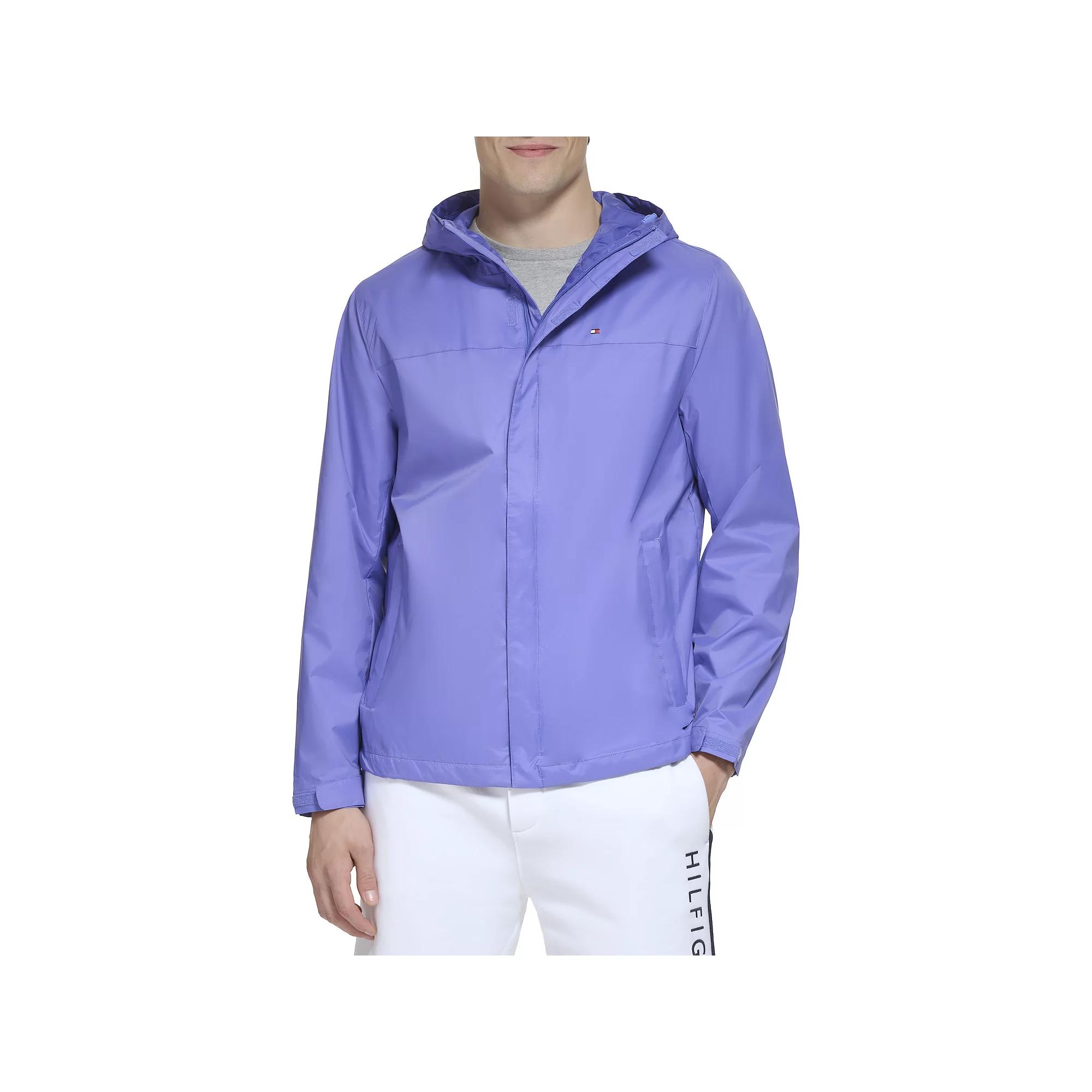 Men's Tommy Hilfiger Hooded Rain Jacket,  Product Image