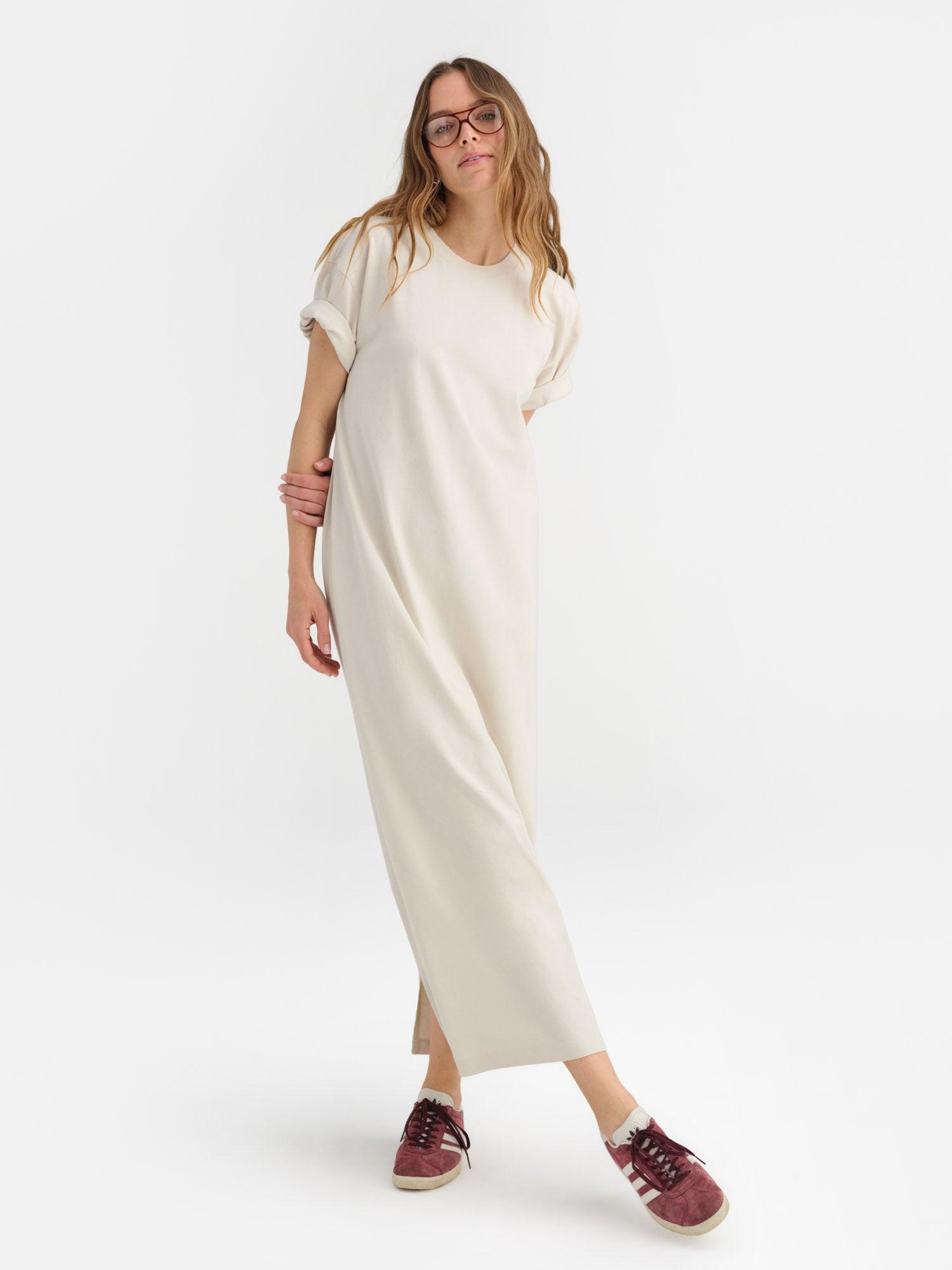 Organic Heavyweight Tee Dress Female Product Image