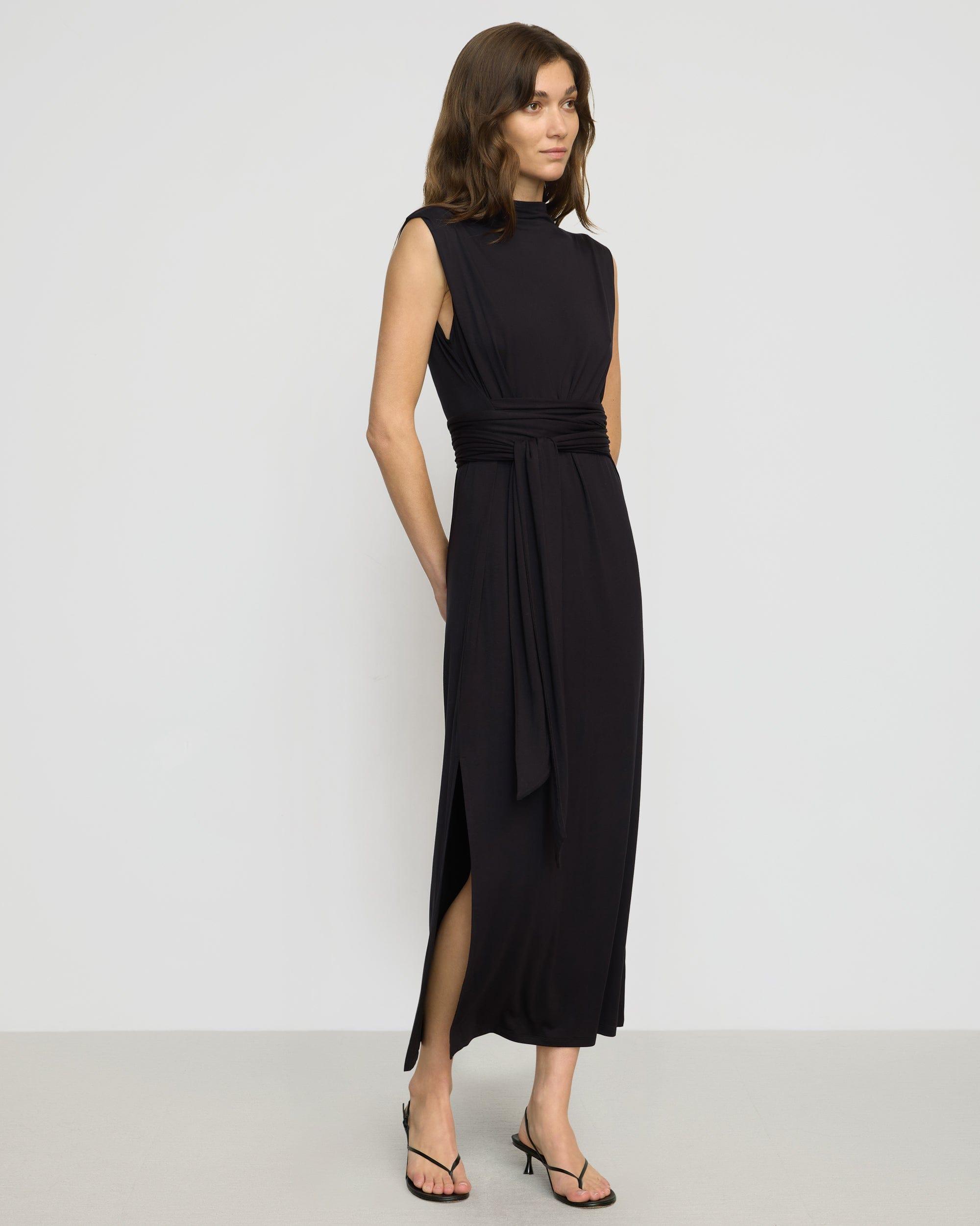 Eden Sleeveless Tie-Front Dress Product Image