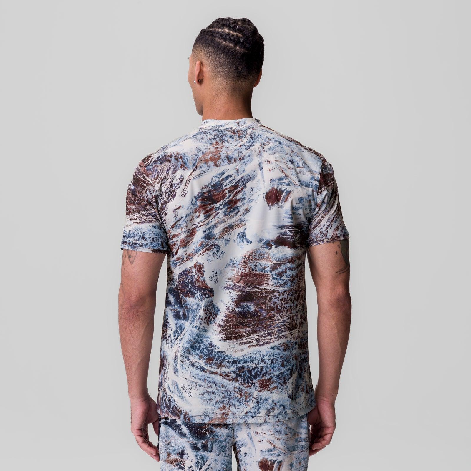 1087. Tetra-Lite® Ice Zip Tee - Realtree® Aspect Product Image