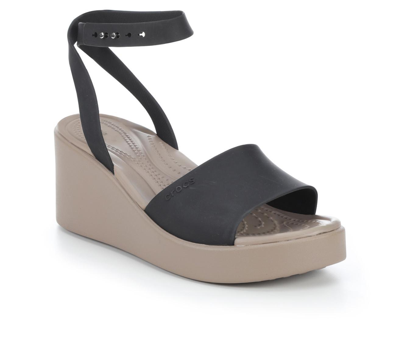 Women's Crocs Brooklyn Ankle Strap Wedge Product Image