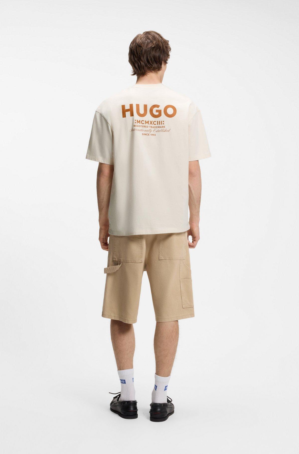 Logo-print T-shirt in cotton jersey Product Image
