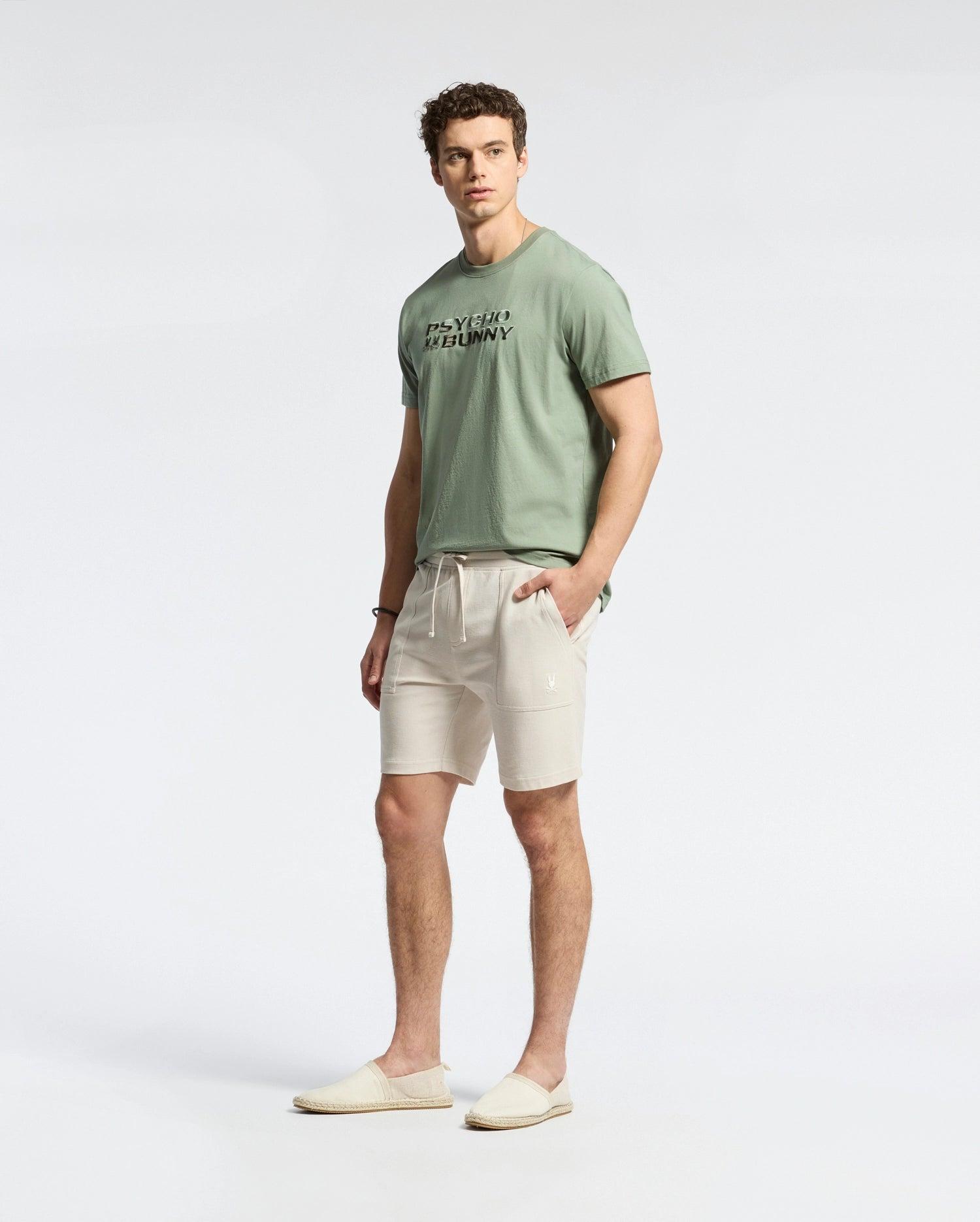 MENS TAYLOR LIGHT PIQUE SWEATSHORT - B6R344F200 Male Product Image