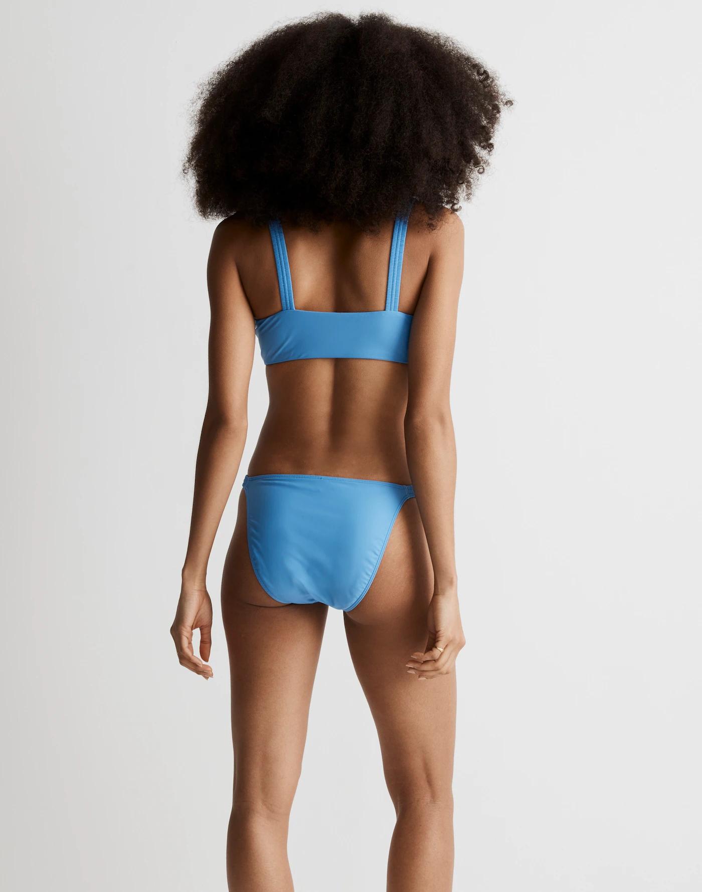 Mid-Rise Scrunchy Bikini Bottoms Product Image