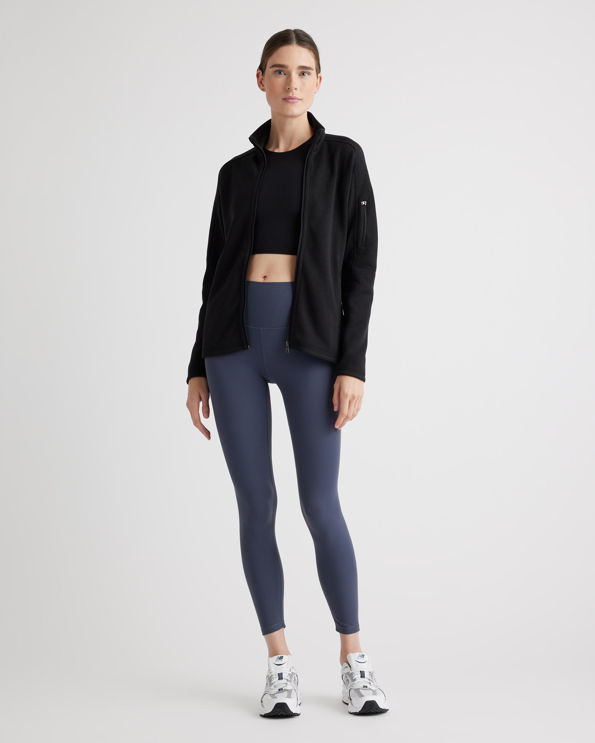 Quince | Women's Sweater-Knit Fleece Full-Zip Jacket Recycled Polyester Product Image