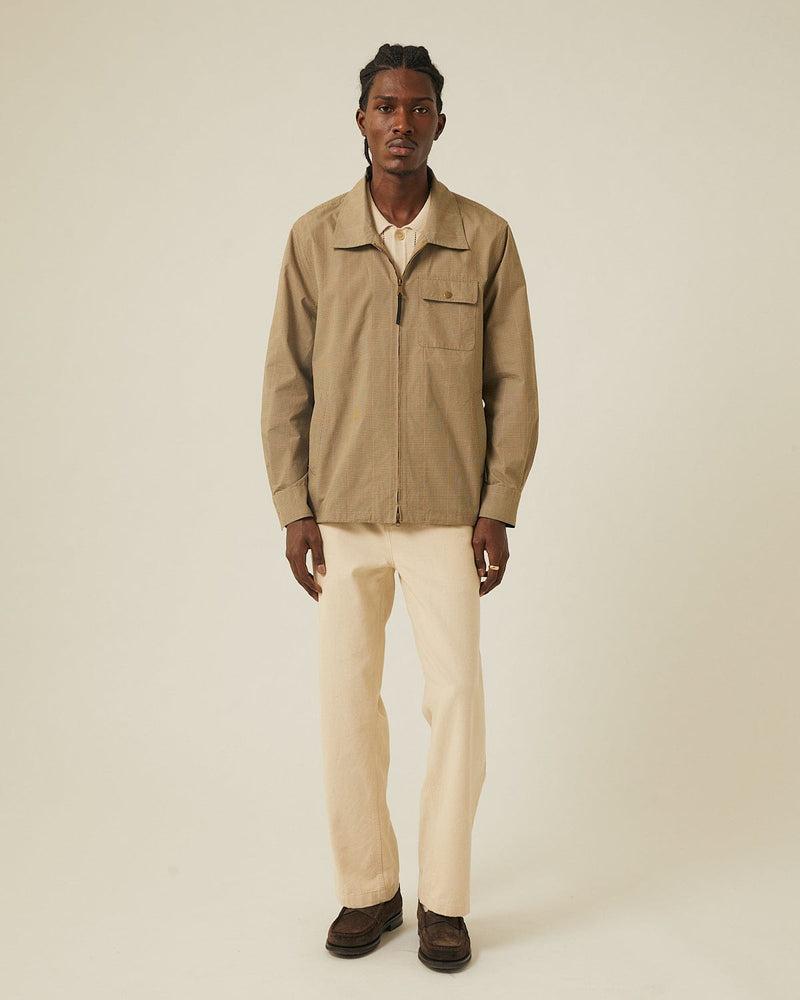 Guncheck Nylon Jacket Product Image