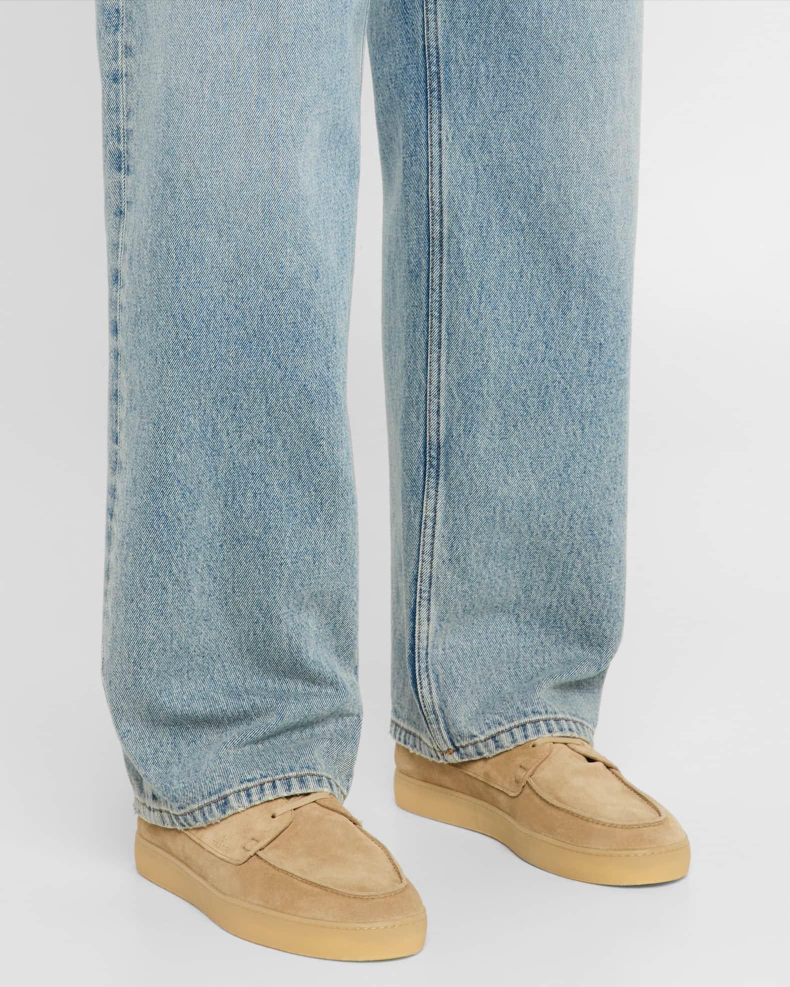 Men's Suede Boat Shoes Product Image