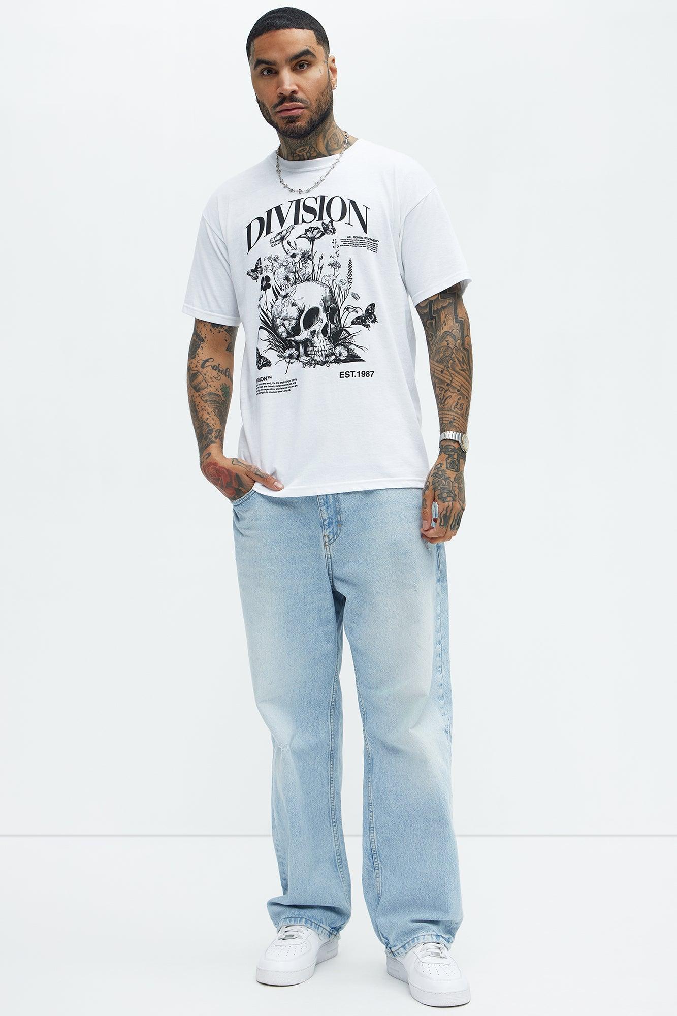 Division 1987 Short Sleeve Tee - White Product Image