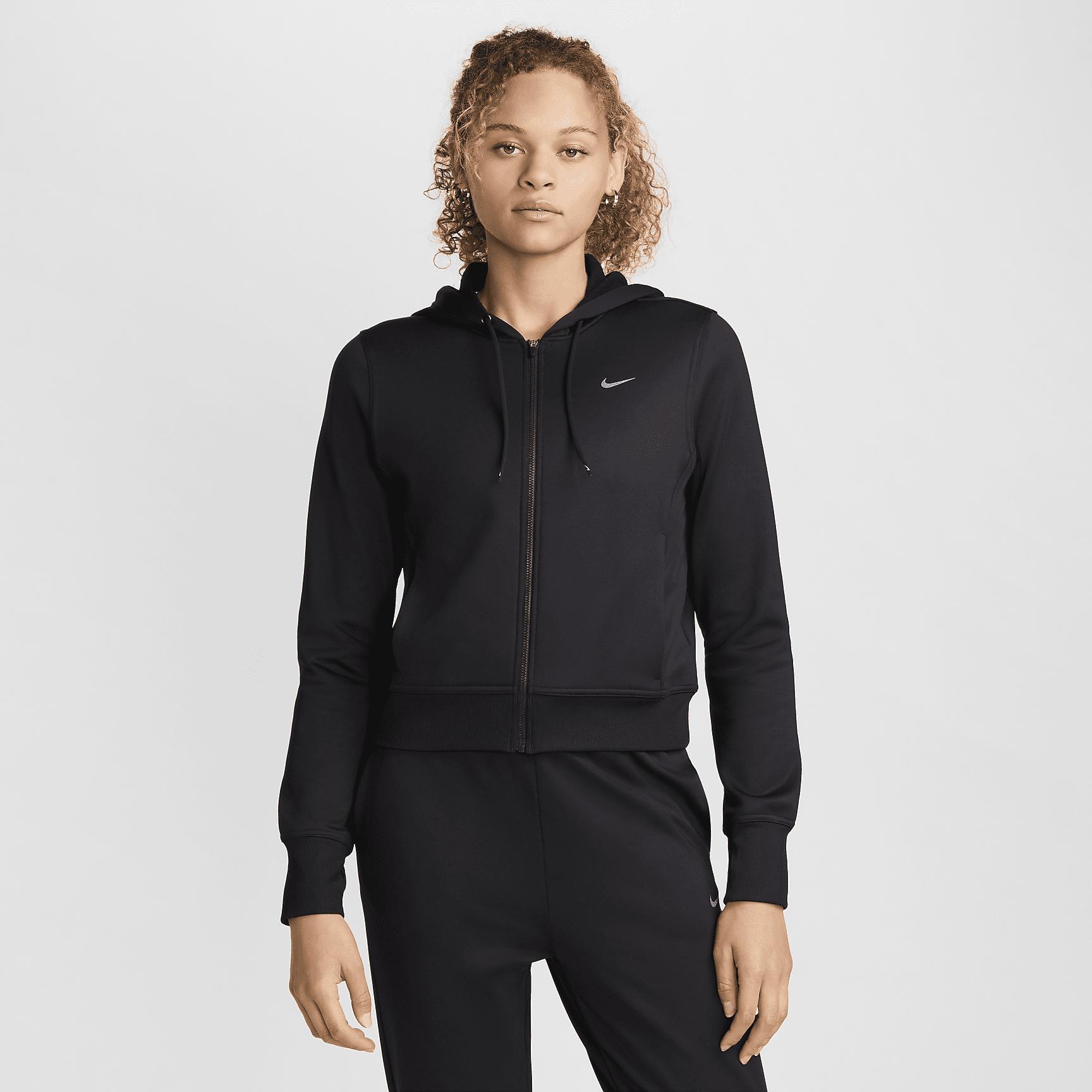 Nike Womens Therma-FIT One Full-Zip Hoodie | FB5216-010 Product Image
