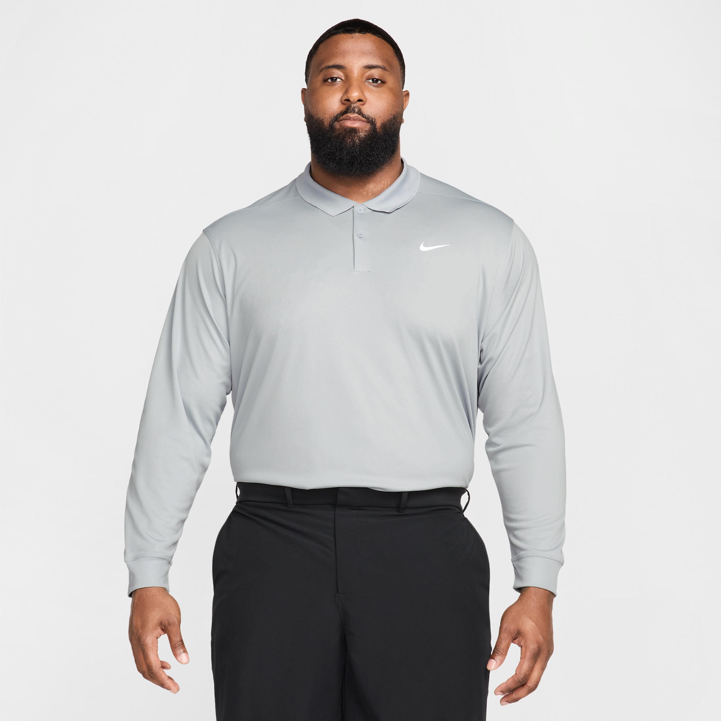 Nike Men's Dri-FIT Victory Long-Sleeve Golf Polo Product Image