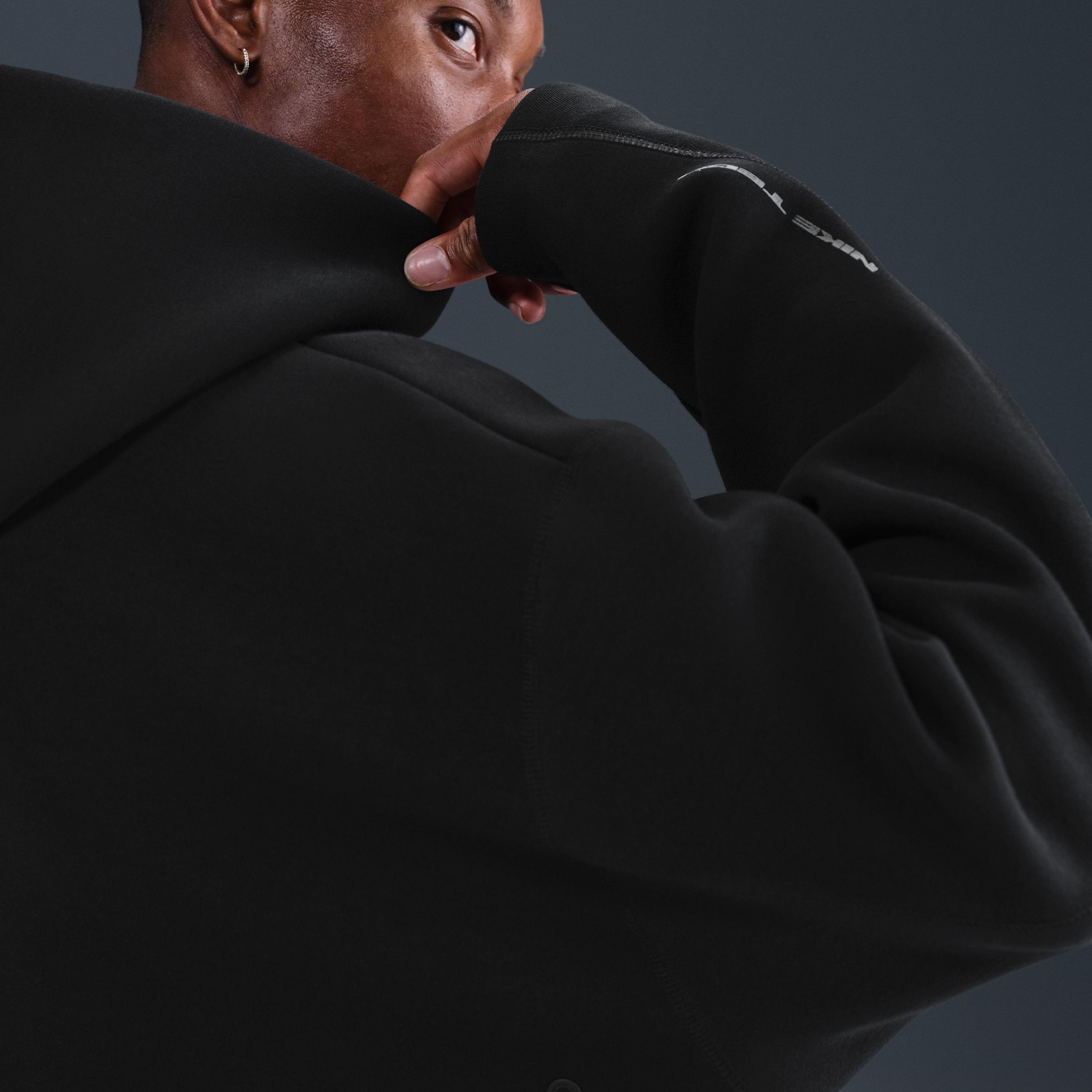 Nike Mens Tech Fleece Oversized Hoodie | HV6535-010 Product Image