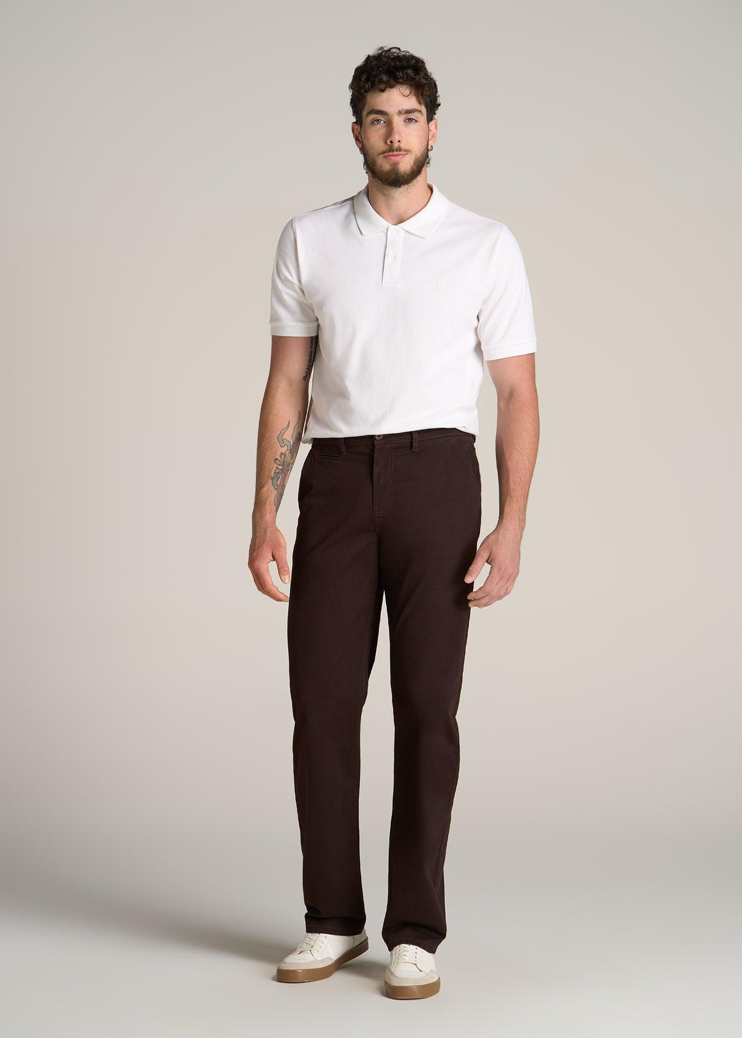 Mason RELAXED Chinos for Tall Men in Marine Navy Male Product Image