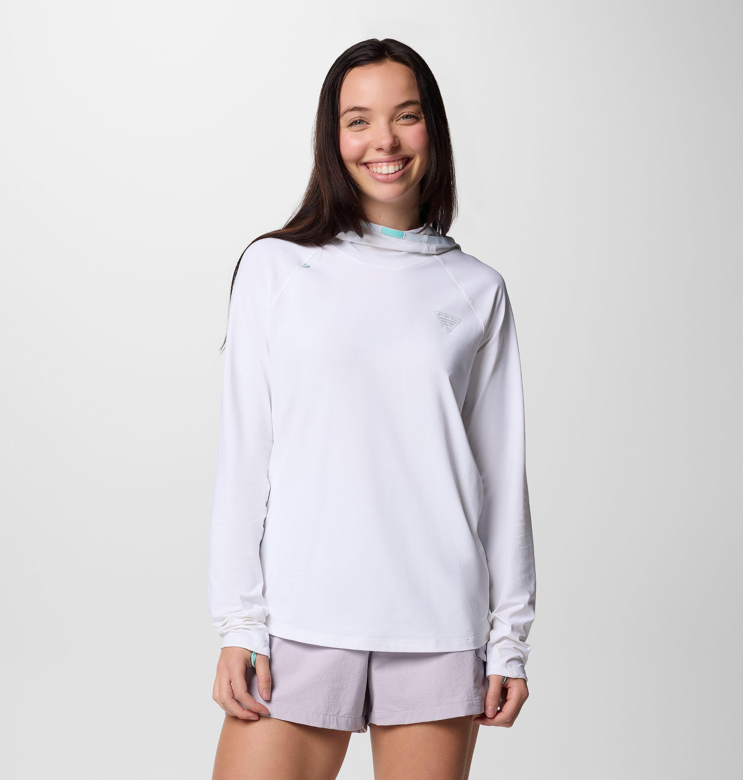 Columbia Womens PFG Wild Cast Sun Hoodie- Product Image