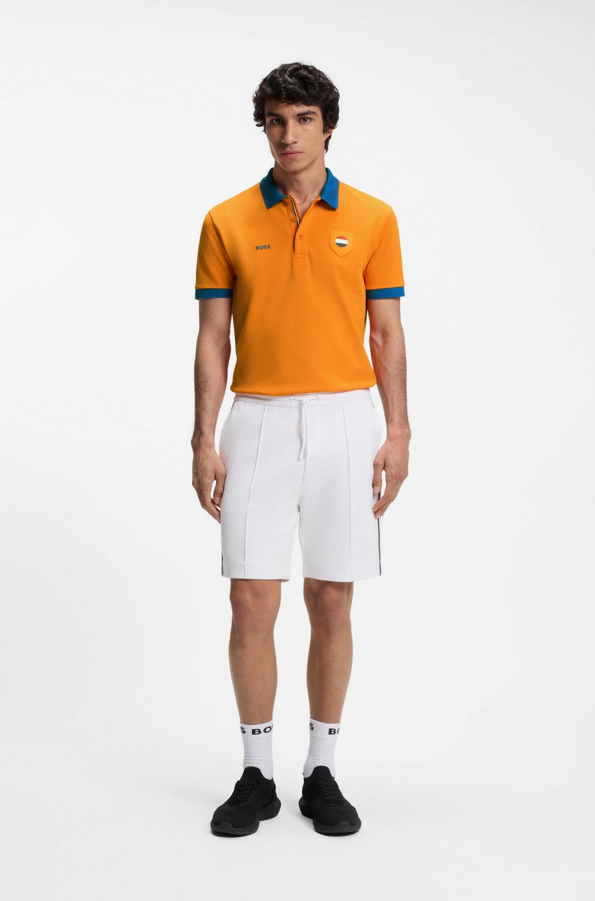 Paddy polo shirt with country flag Product Image