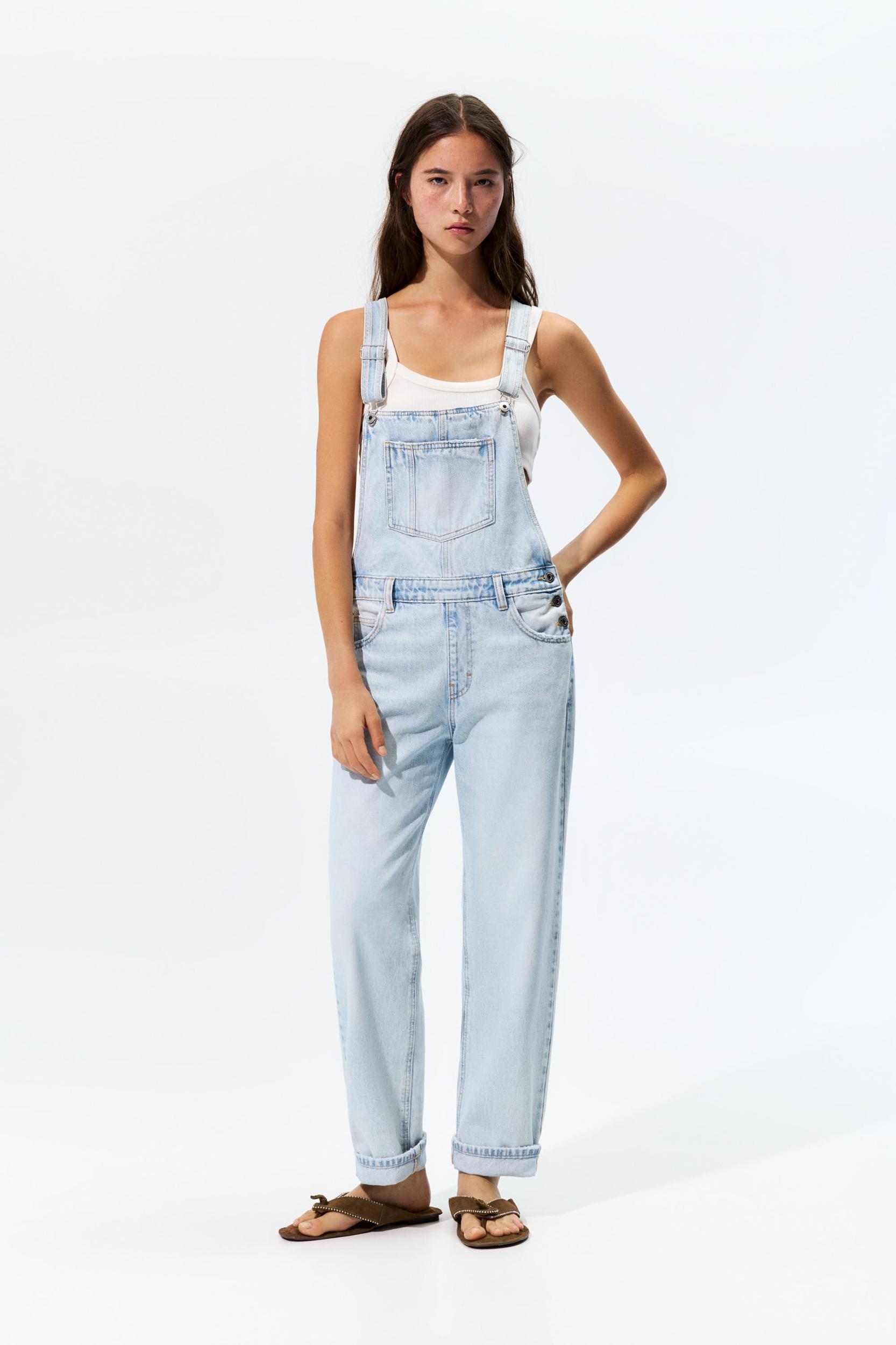 Denim overalls Product Image