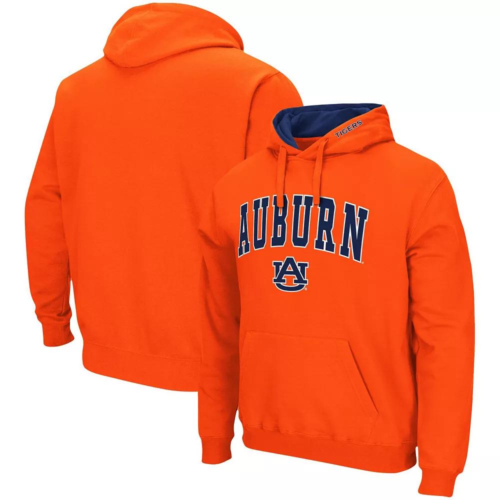 Men's Colosseum Orange Auburn Tigers Arch & Logo 3.0 Pullover Hoodie,  Product Image