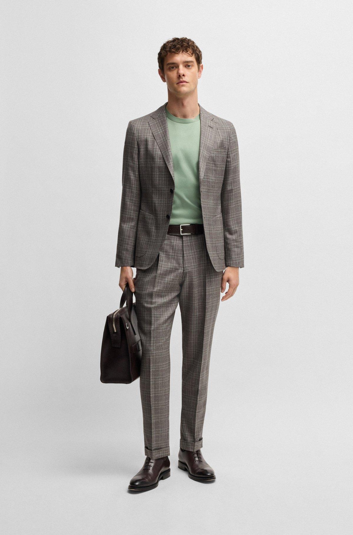 Regular-fit T-shirt in mercerized cotton Product Image