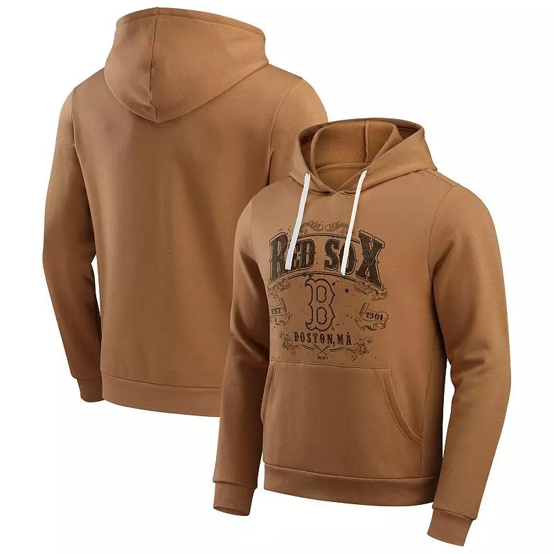 Men's Darius Rucker Collection by Fanatics Tan Minnesota Twins Camp Fleece Pullover Hoodie,  Product Image