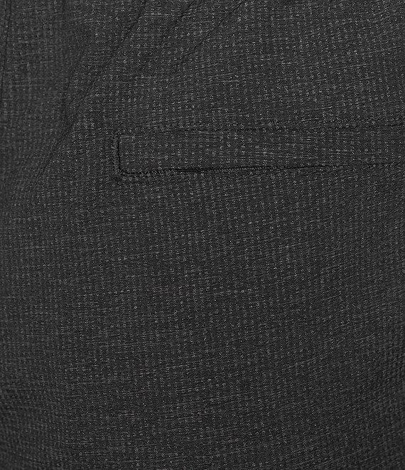 Rowm Rec & Relax Flat Front Solid Textured 7#double; Shorts Product Image