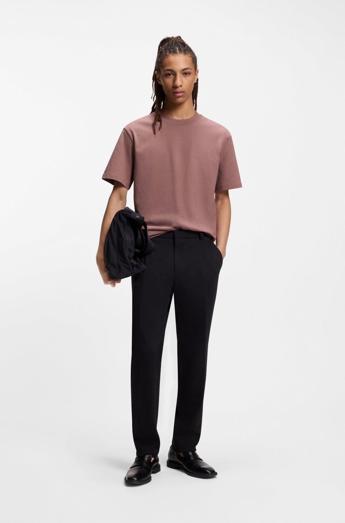 Logo-print T-shirt in cotton jersey Product Image