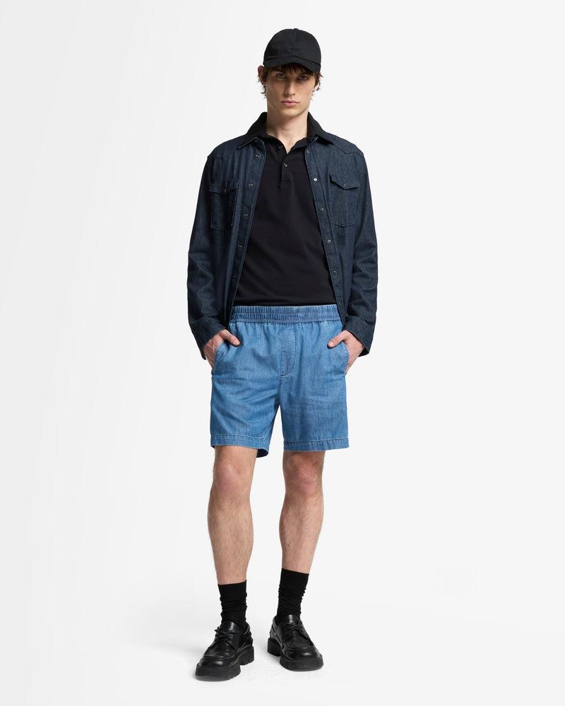 Leisure Denim Jogger Short Product Image