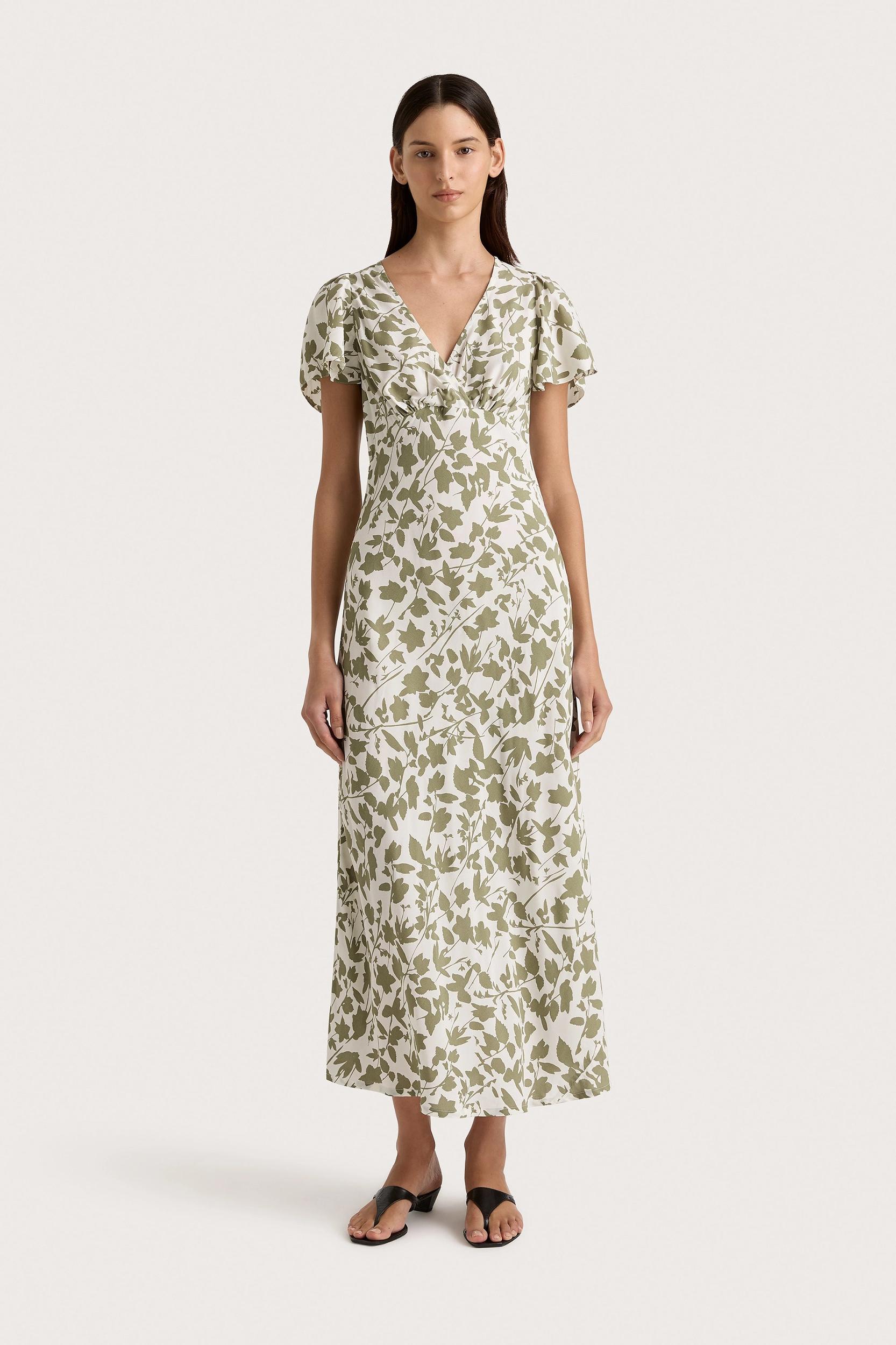Boda Midi Dress Poplar Sage - Final Sale Product Image