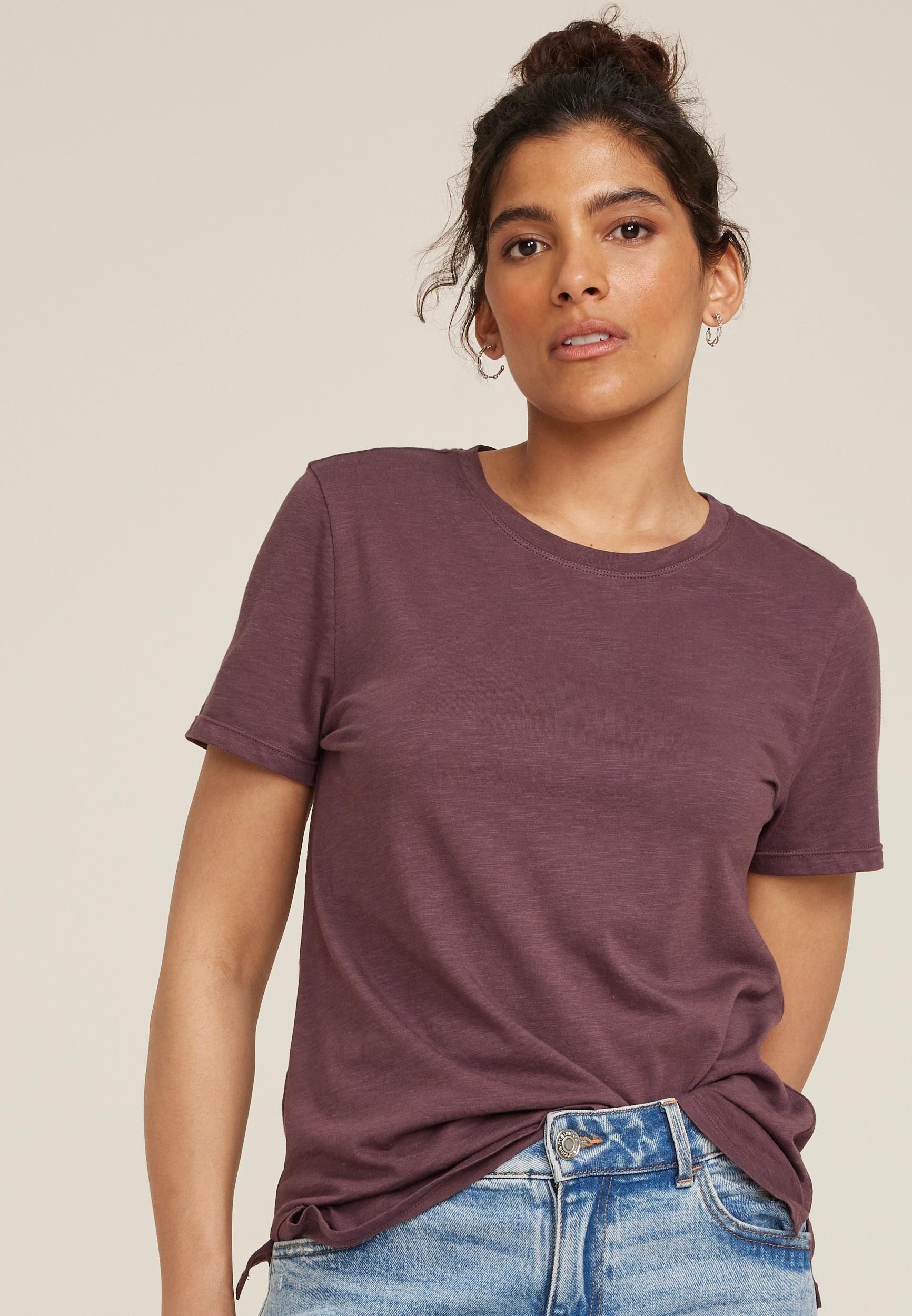 24/7 Dawson Solid Crew Neck Tee Product Image