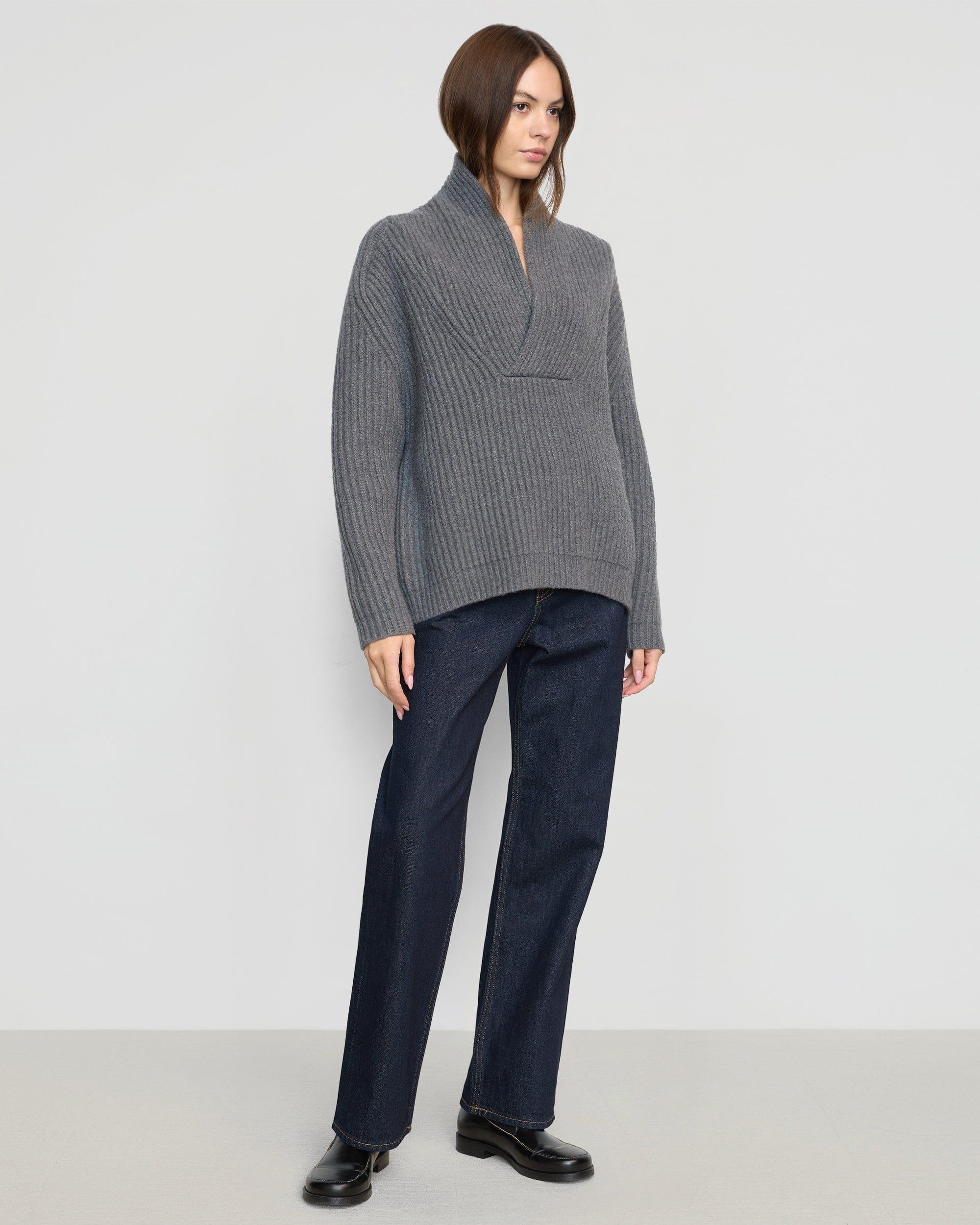 Campbell Shawl-Collar Sweater Product Image