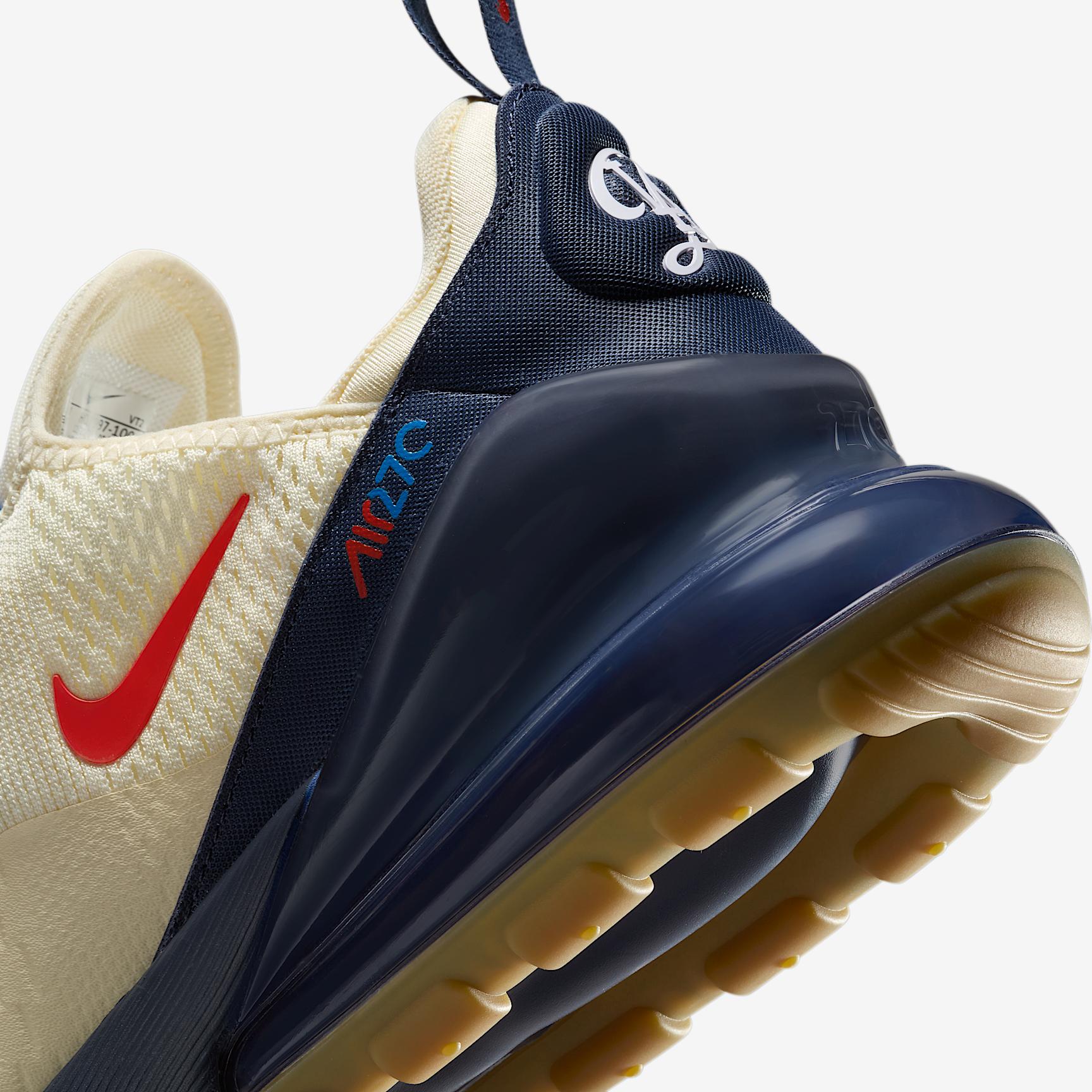 Los Angeles Dodgers Nike Men's Air Max 270 Shoes Product Image