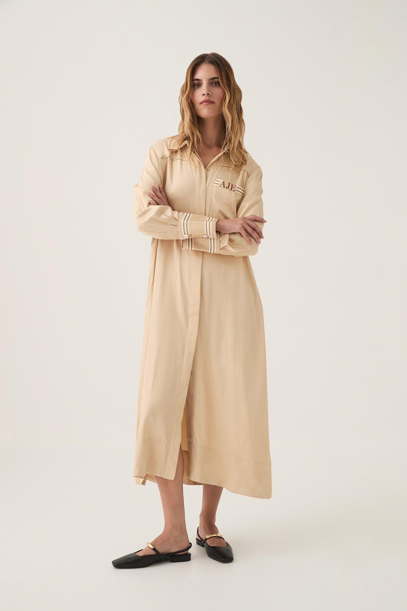 Enfilade Logo Midi Dress Product Image