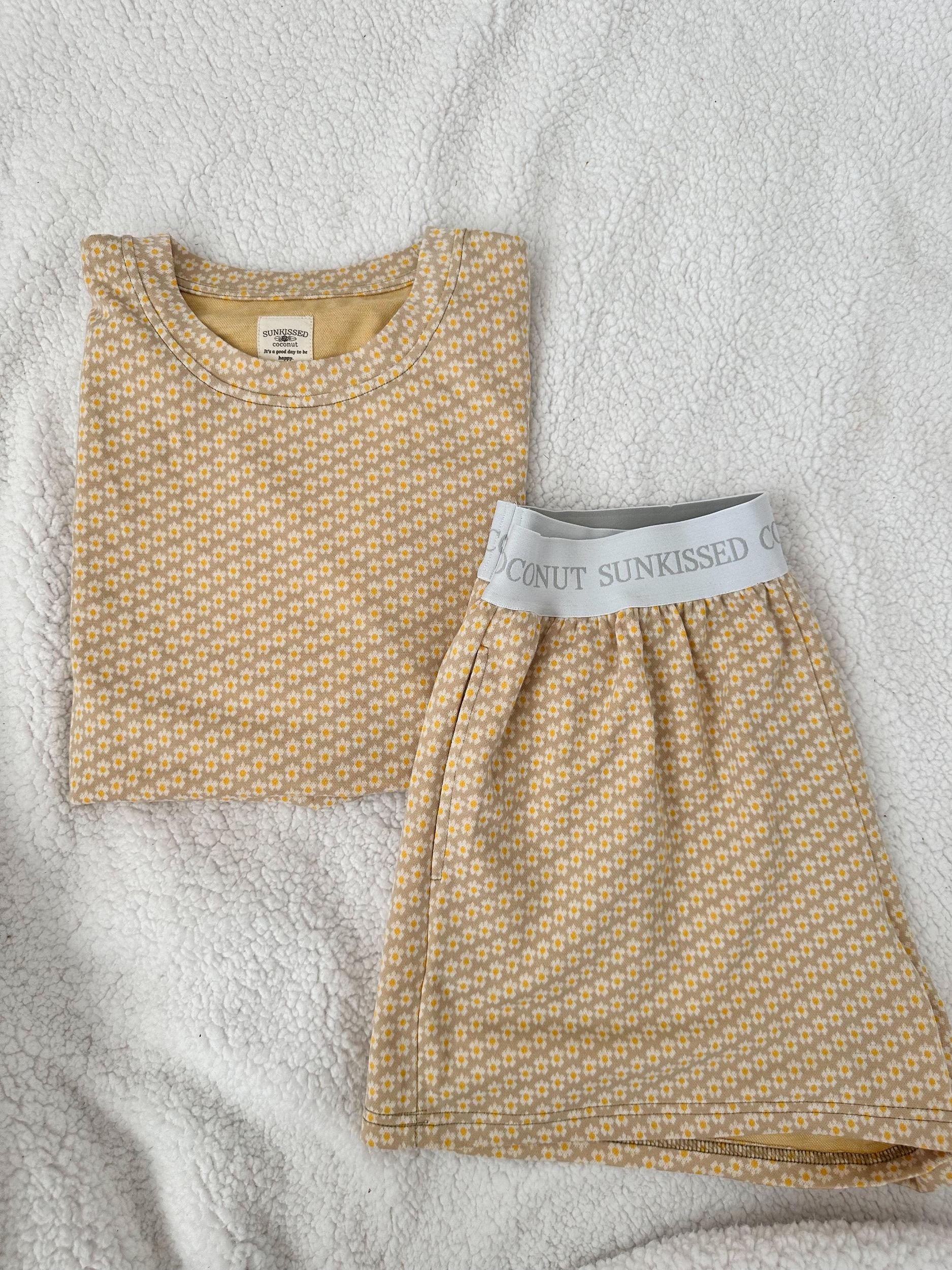 BoHo Floral Pajama Shorts Product Image