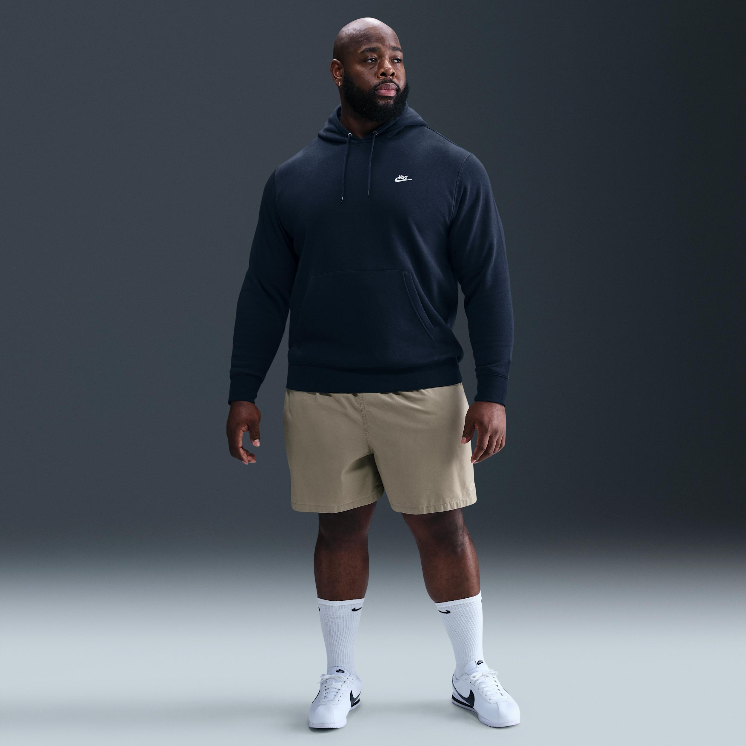 Nike Mens Club Pullover Fleece Hoodie | FN3859-451 Product Image