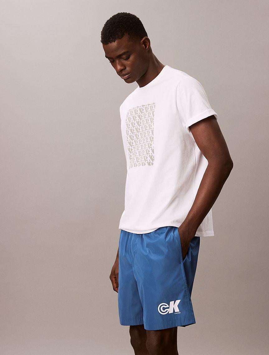 Monogram Graphic Pull-On Shorts Product Image