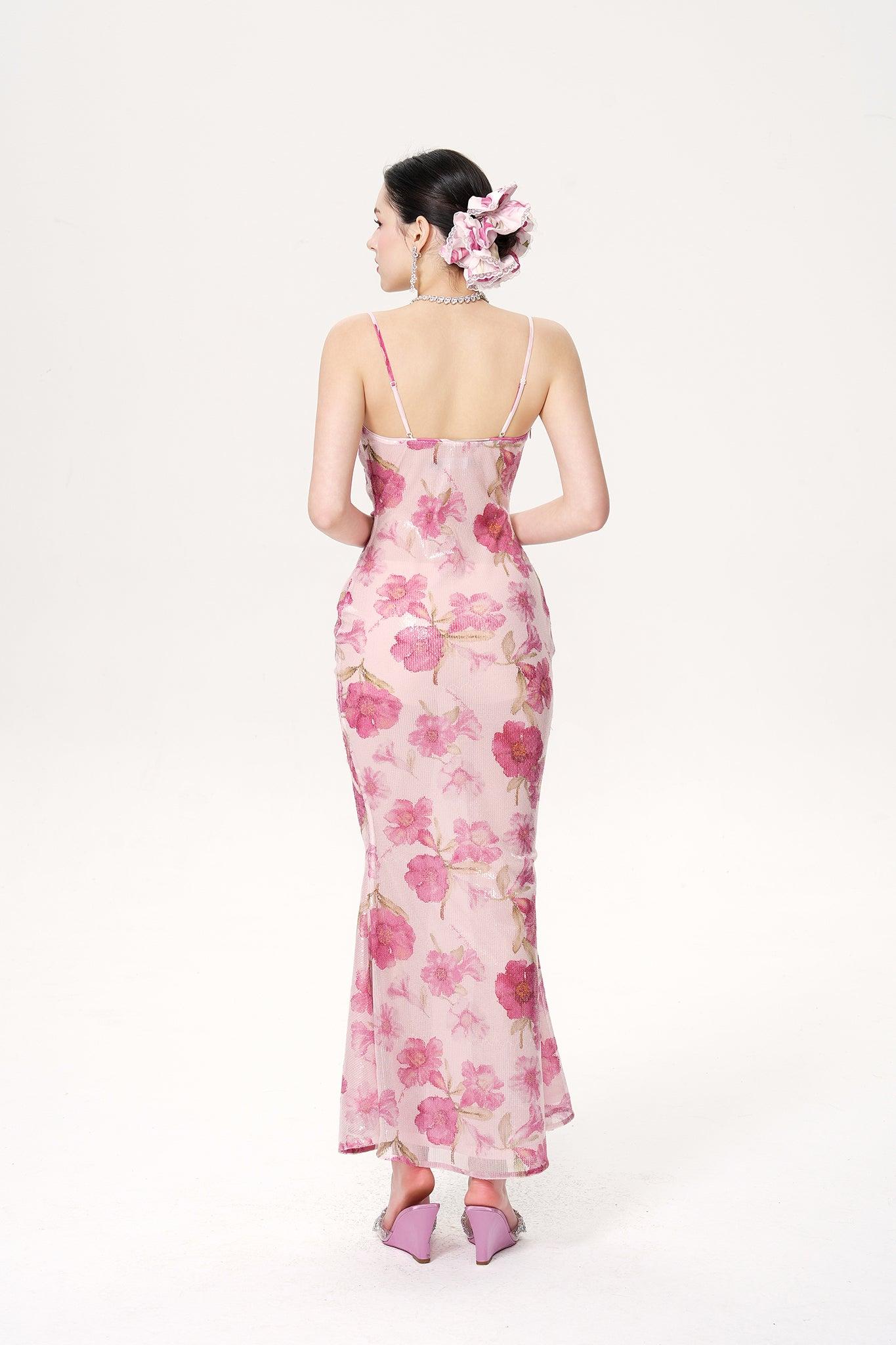 Esmeralda Dress (Pink) Product Image