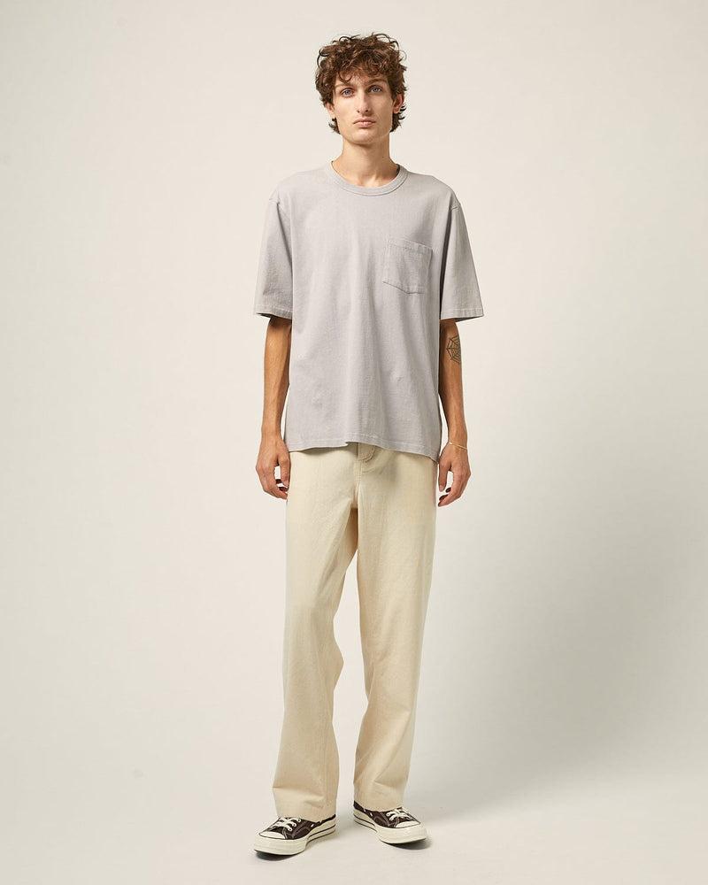 Garment Dye Tee - Washed Navy Product Image